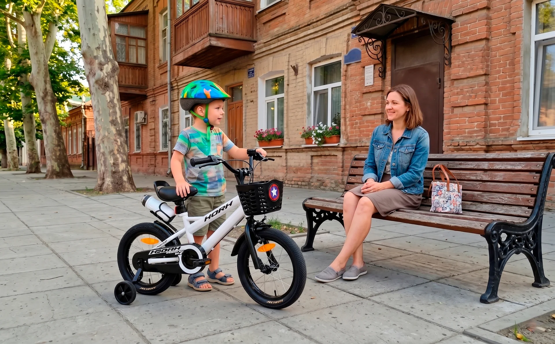 Велосипед HORH FORTE 14" (2026) White - миниатюра 3