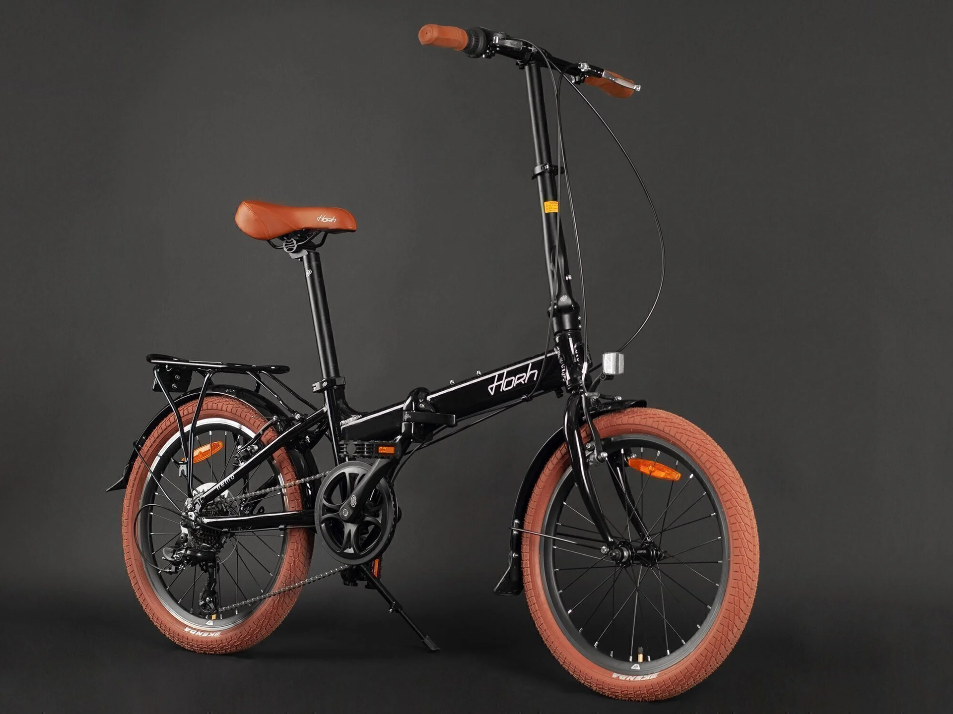 Велосипед HORH NEMO 7SP VB 20" (2026) Black - миниатюра 4
