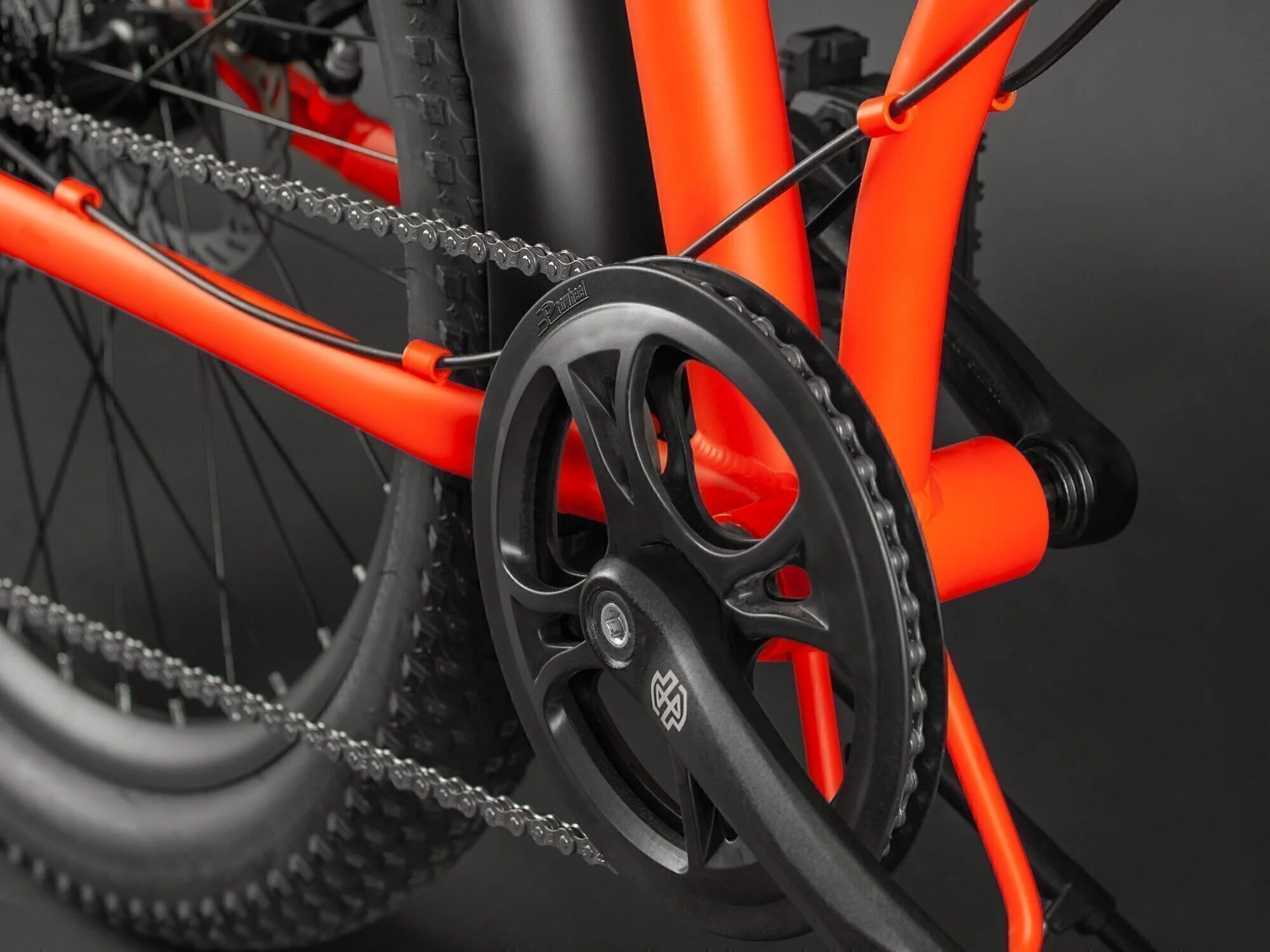 Велосипед HORH NEMO 8SP MD FAT 24" (2024) Orange - миниатюра 14
