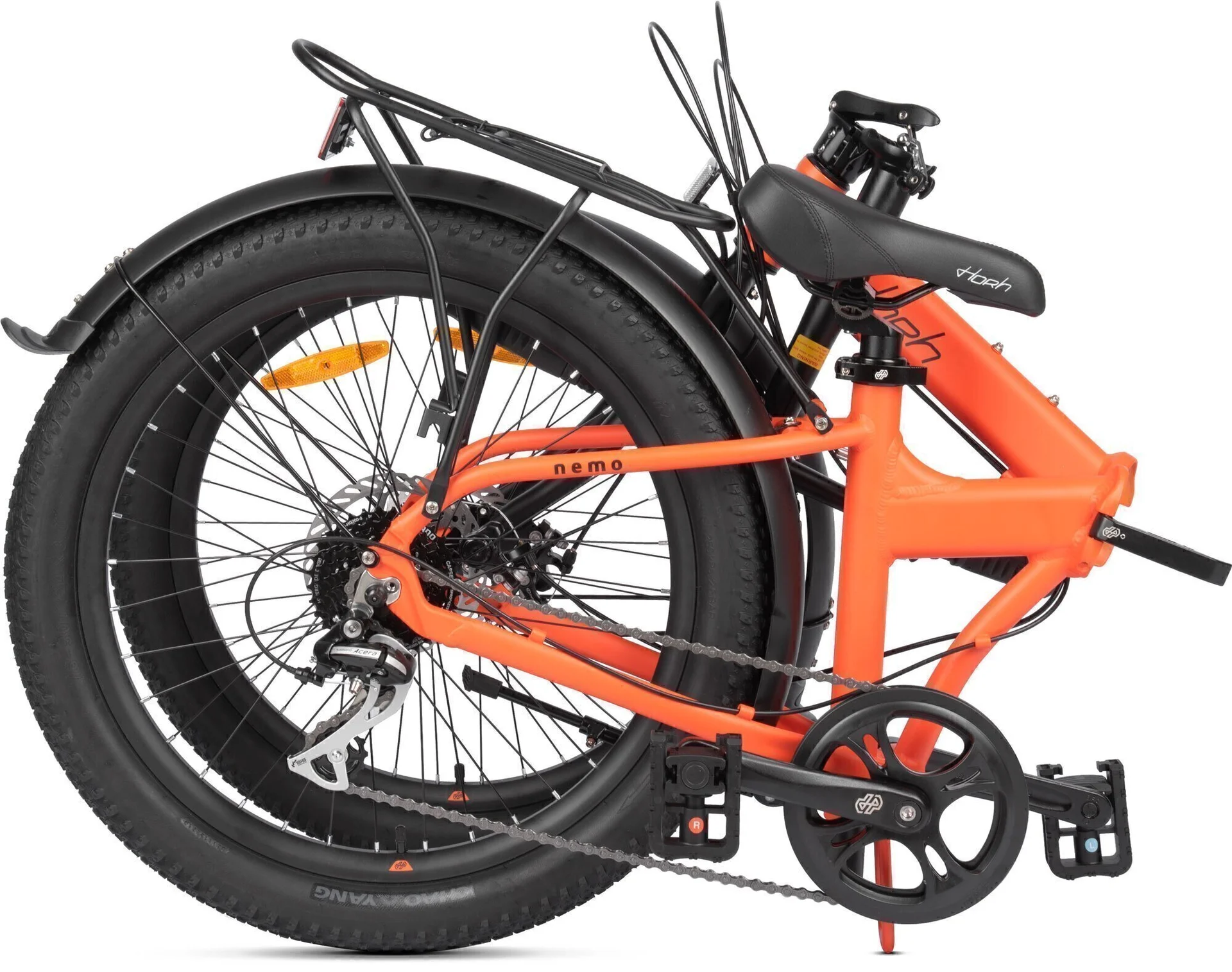 Велосипед HORH NEMO 8SP MD FAT 24" (2024) Orange - миниатюра 3
