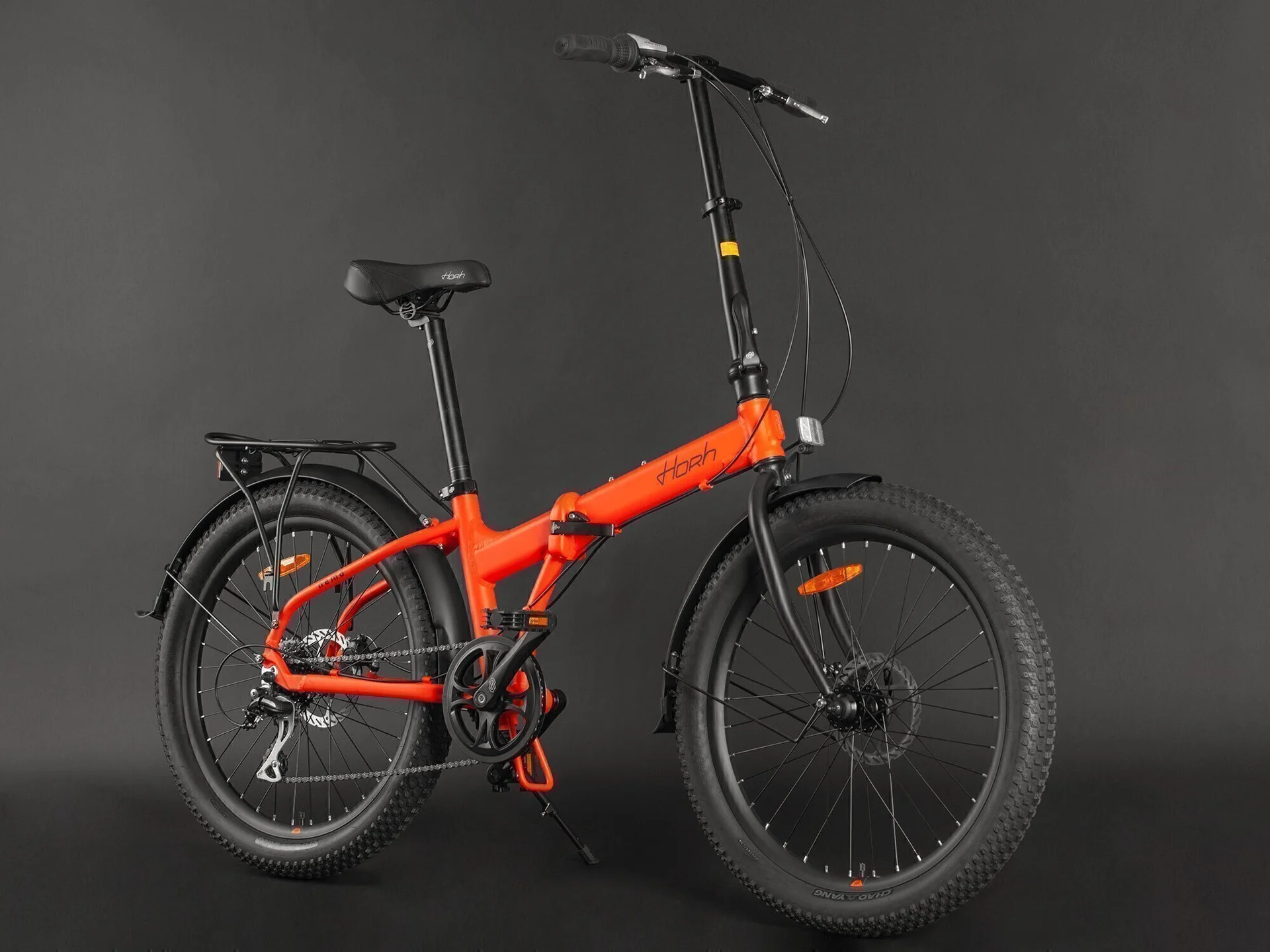 Велосипед HORH NEMO 8SP MD FAT 24" (2024) Orange - миниатюра 4