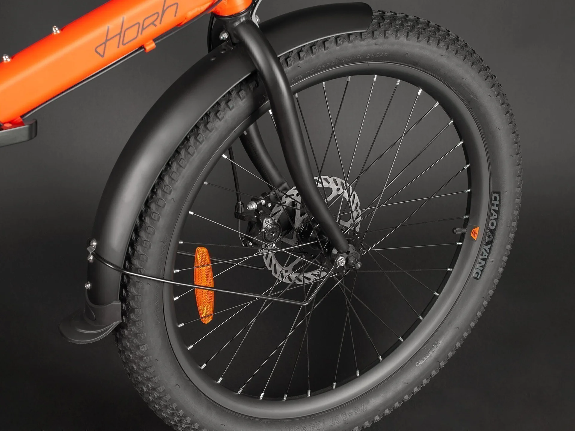 Велосипед HORH NEMO 8SP MD FAT 24" (2024) Orange - миниатюра 8