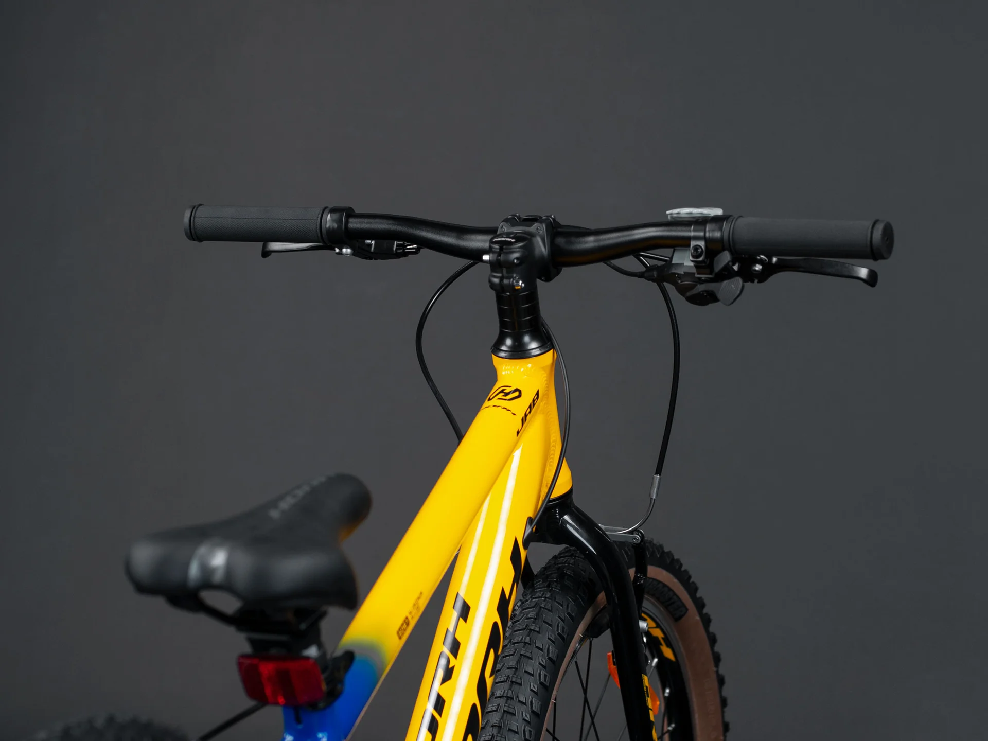 Велосипед HORH JAB JABVB20 20" (2024) Yellow-Dark Blue - миниатюра 8