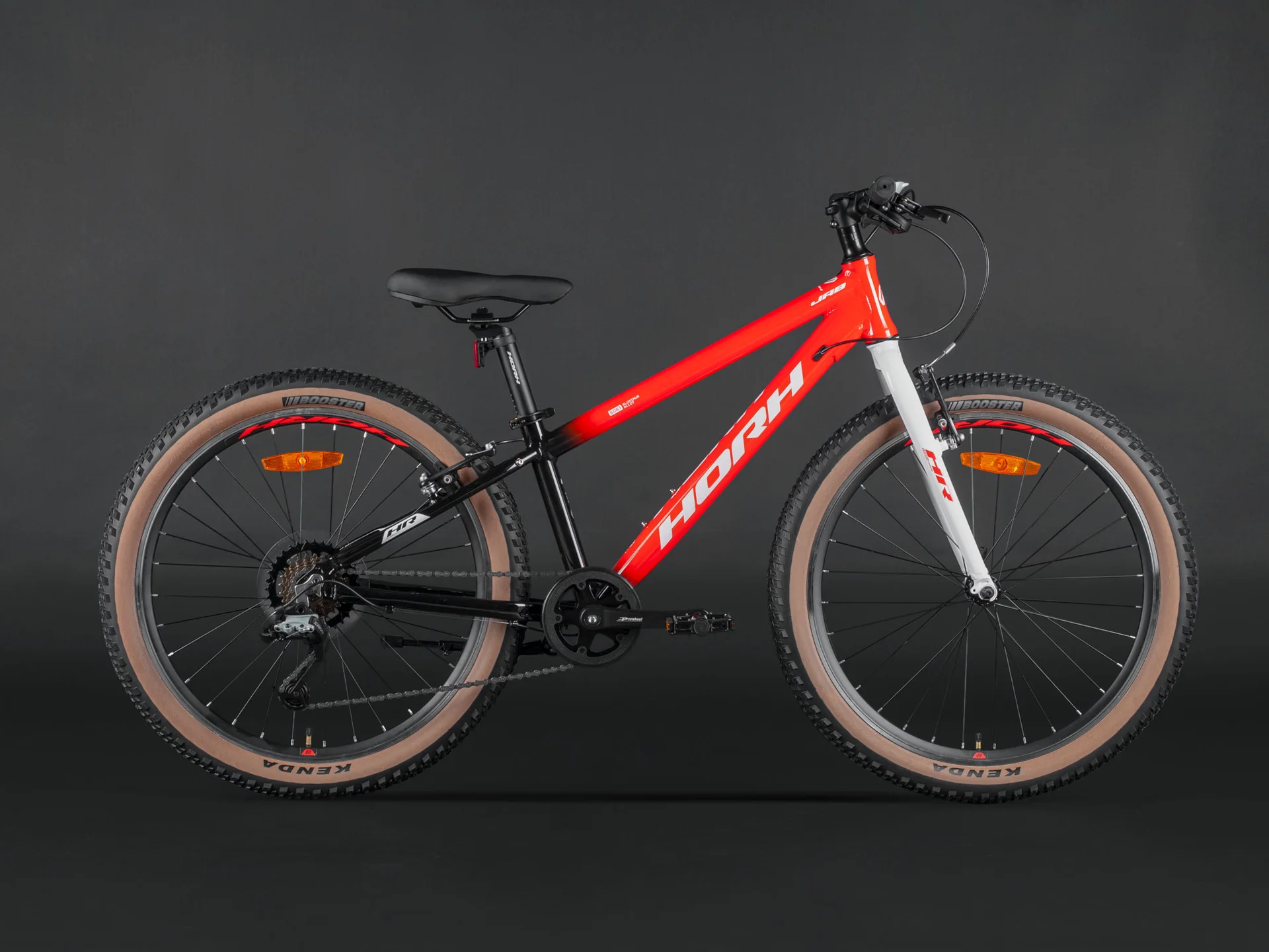 Велосипед HORH JAB JABVB24 24" (2025) Red-Black-White - миниатюра 5