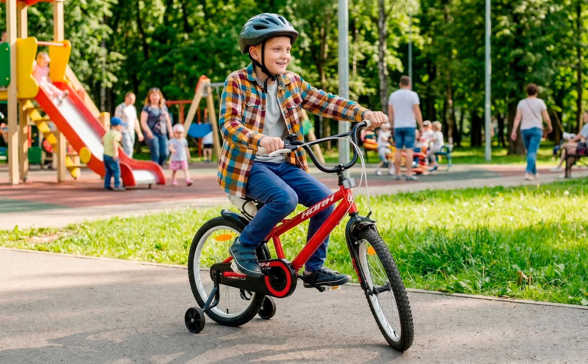 Велосипед HORH FORTE 20" (2024) Red - миниатюра 2