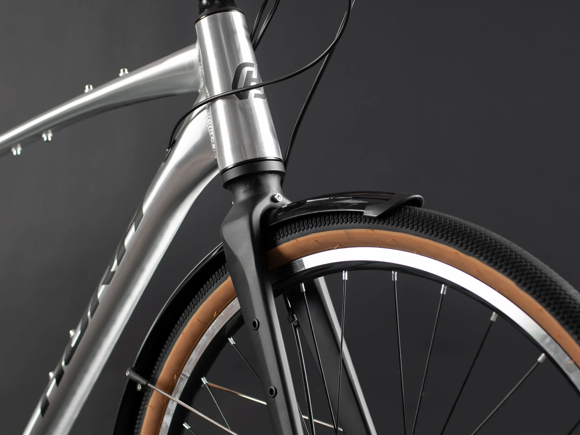 Велосипед HORH OTTO 700C" (2024) Light Grey - миниатюра 10