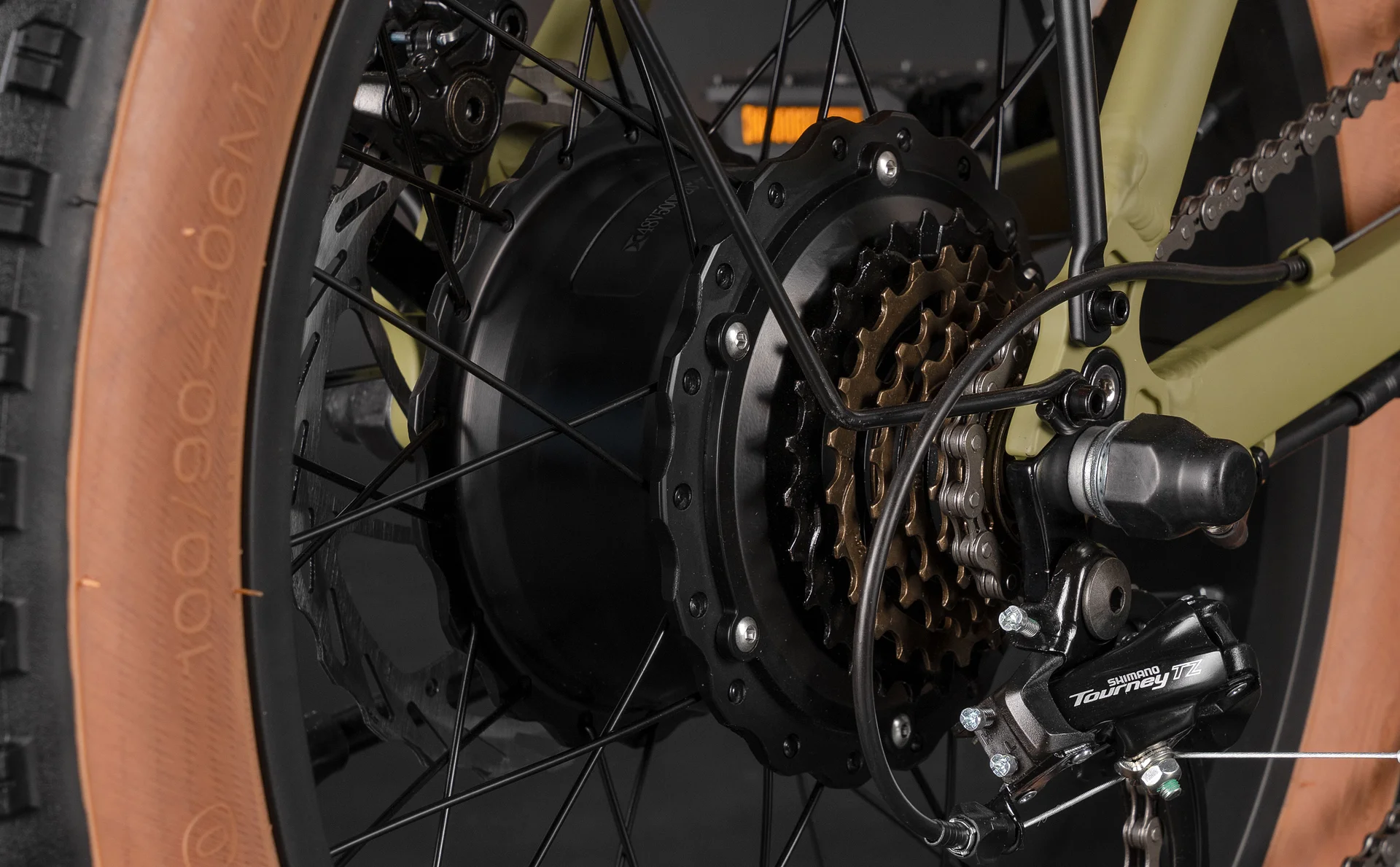 Электровелосипед HORH Bern 20" 350W (2026) Khaki - миниатюра 14