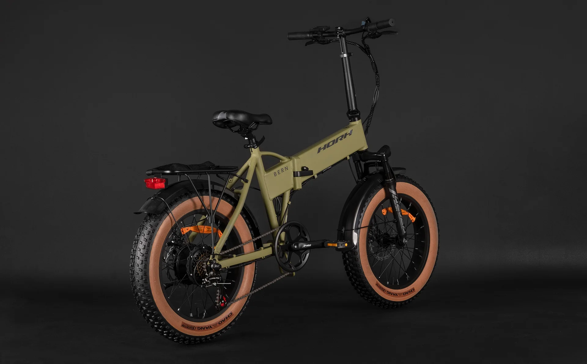 Электровелосипед HORH Bern 20" 350W (2026) Khaki - миниатюра 4