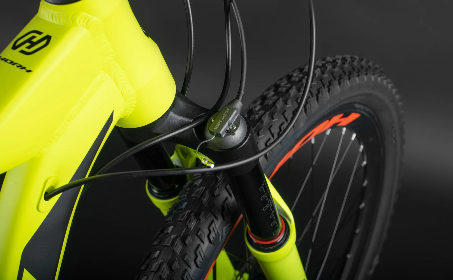 Велосипед HORH ROCKET PLUS 27.5+ (2025) Yellow-Black - миниатюра 12