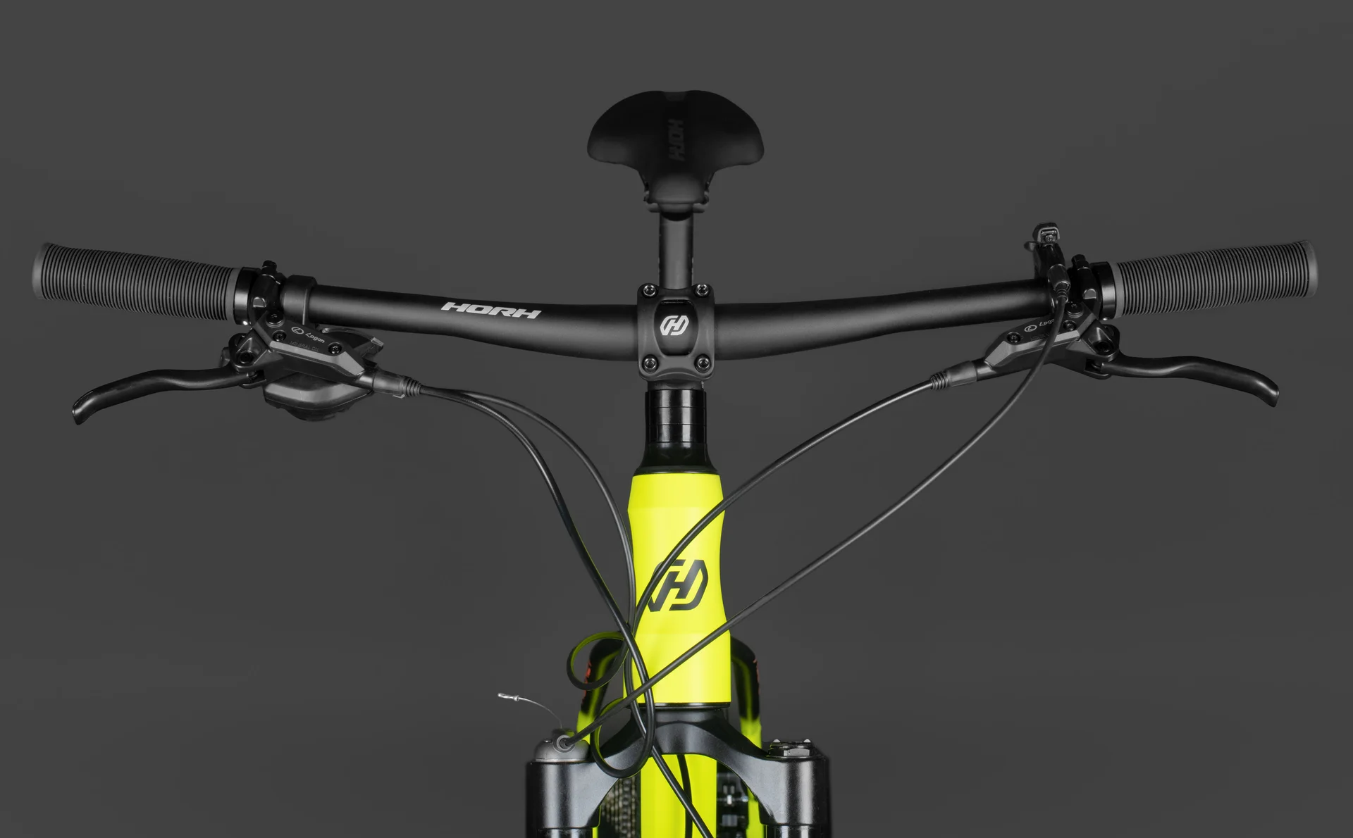 Велосипед HORH ROCKET PLUS 27.5+ (2025) Yellow-Black - миниатюра 8