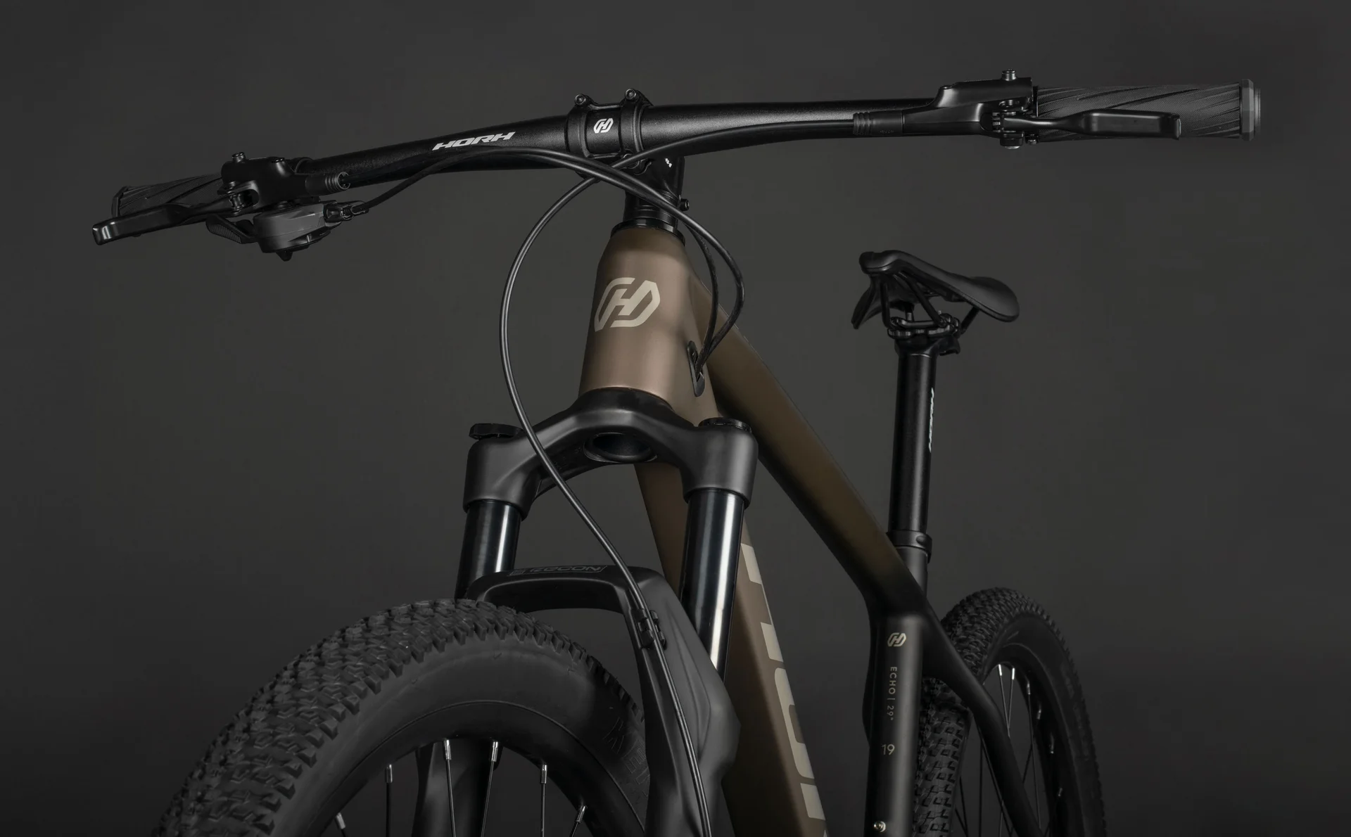 Велосипед HORH ECHO SL 29" (2025) Matt Brown-Black - миниатюра 9