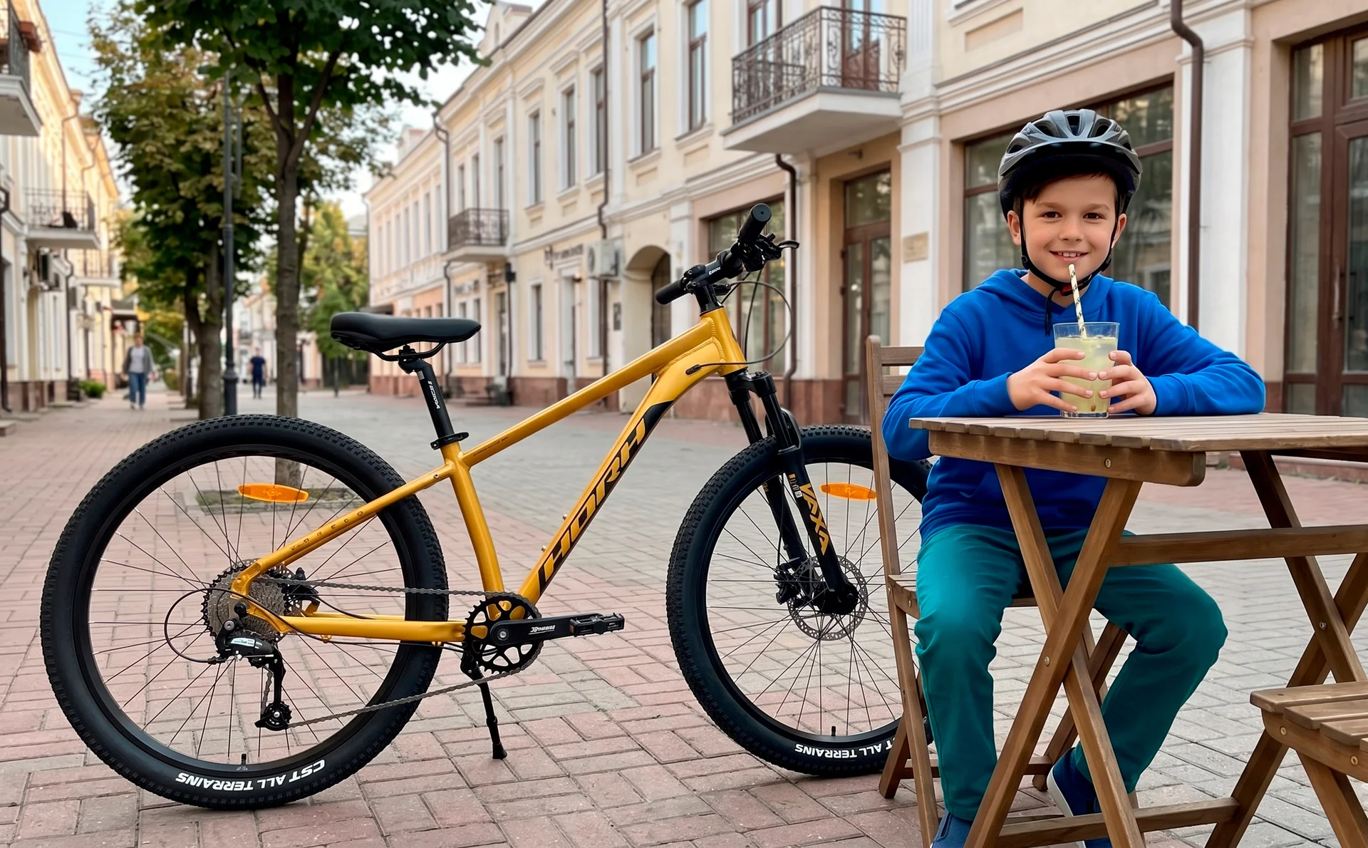 Велосипед HORH BULLET BHD 4.1 24" (2024) Golden-Black - миниатюра 3