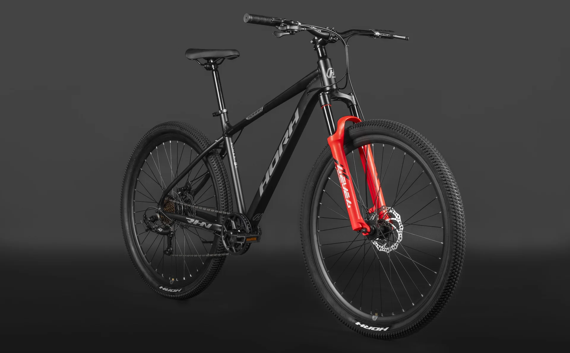 Велосипед HORH ROHAN RMD9.0 29" (2026) Black-Grey-Red - миниатюра 6