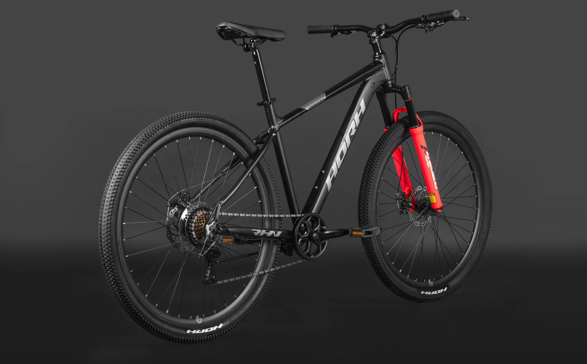 Велосипед HORH ROHAN RMD9.0 29" (2026) Black-Grey-Red - миниатюра 7