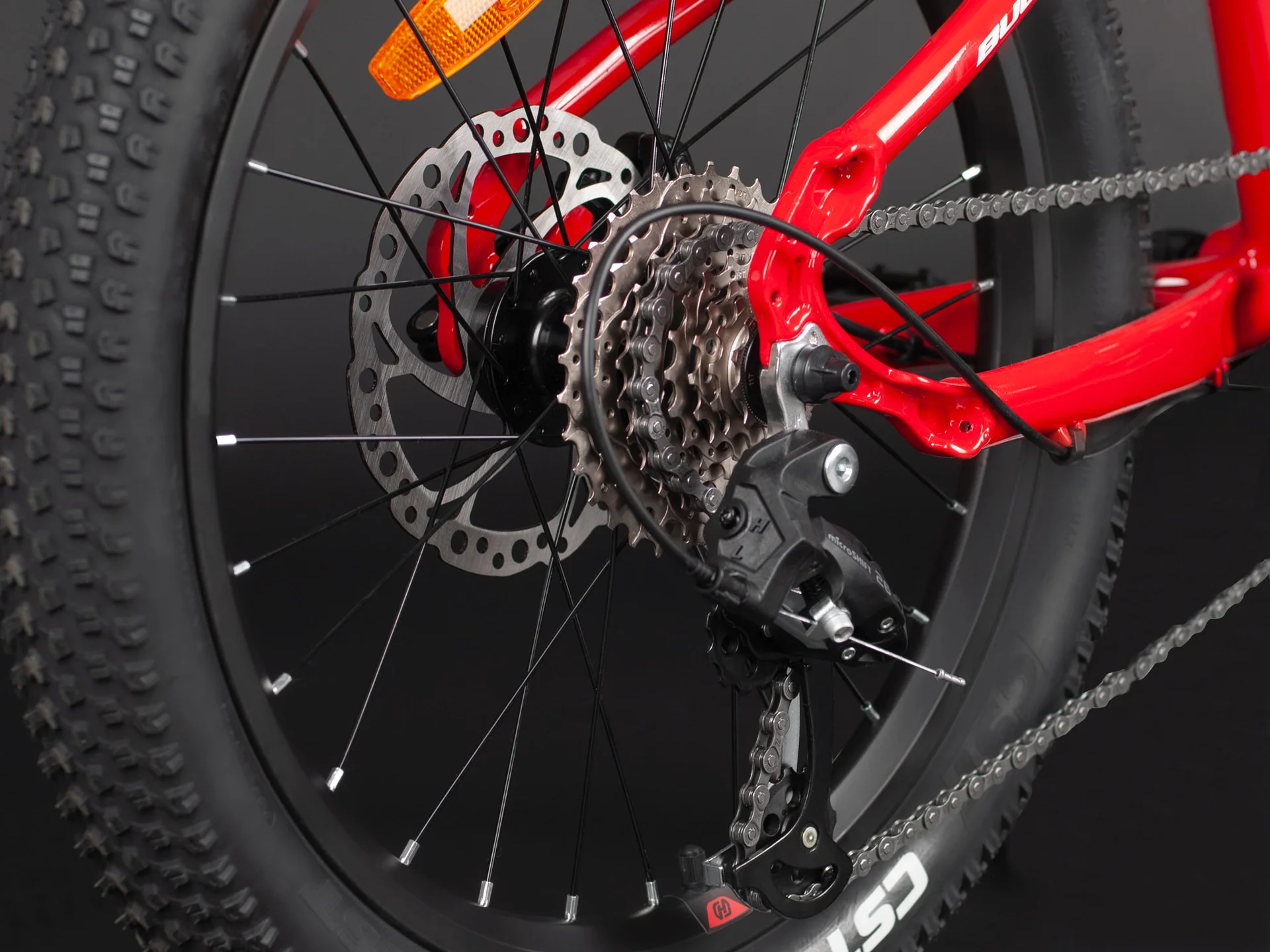 Велосипед HORH BULLET BHD 2.0 20" (2024) Red-White - миниатюра 11