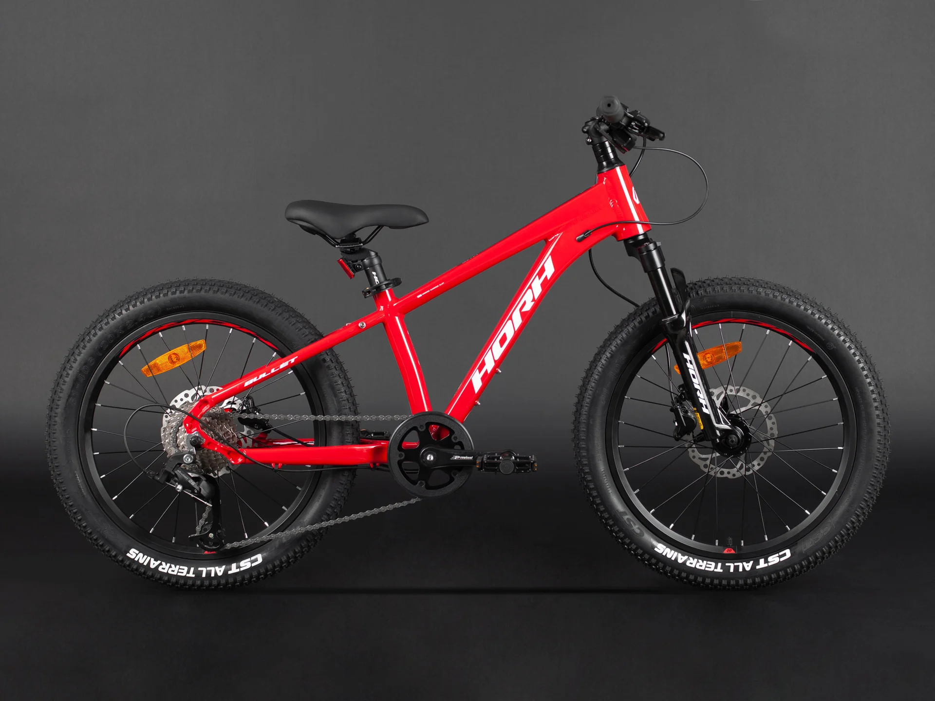 Велосипед HORH BULLET BHD 2.0 20" (2024) Red-White - миниатюра 2