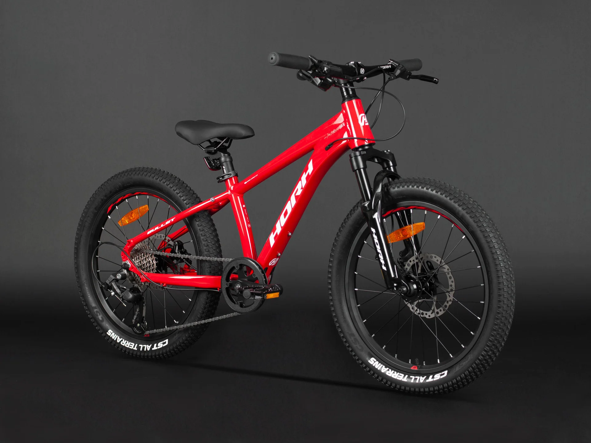 Велосипед HORH BULLET BHD 2.0 20" (2024) Red-White - миниатюра 3