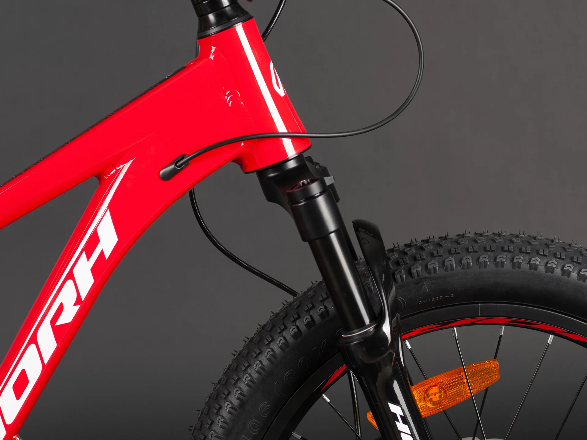Велосипед HORH BULLET BHD 2.0 20" (2024) Red-White - миниатюра 6