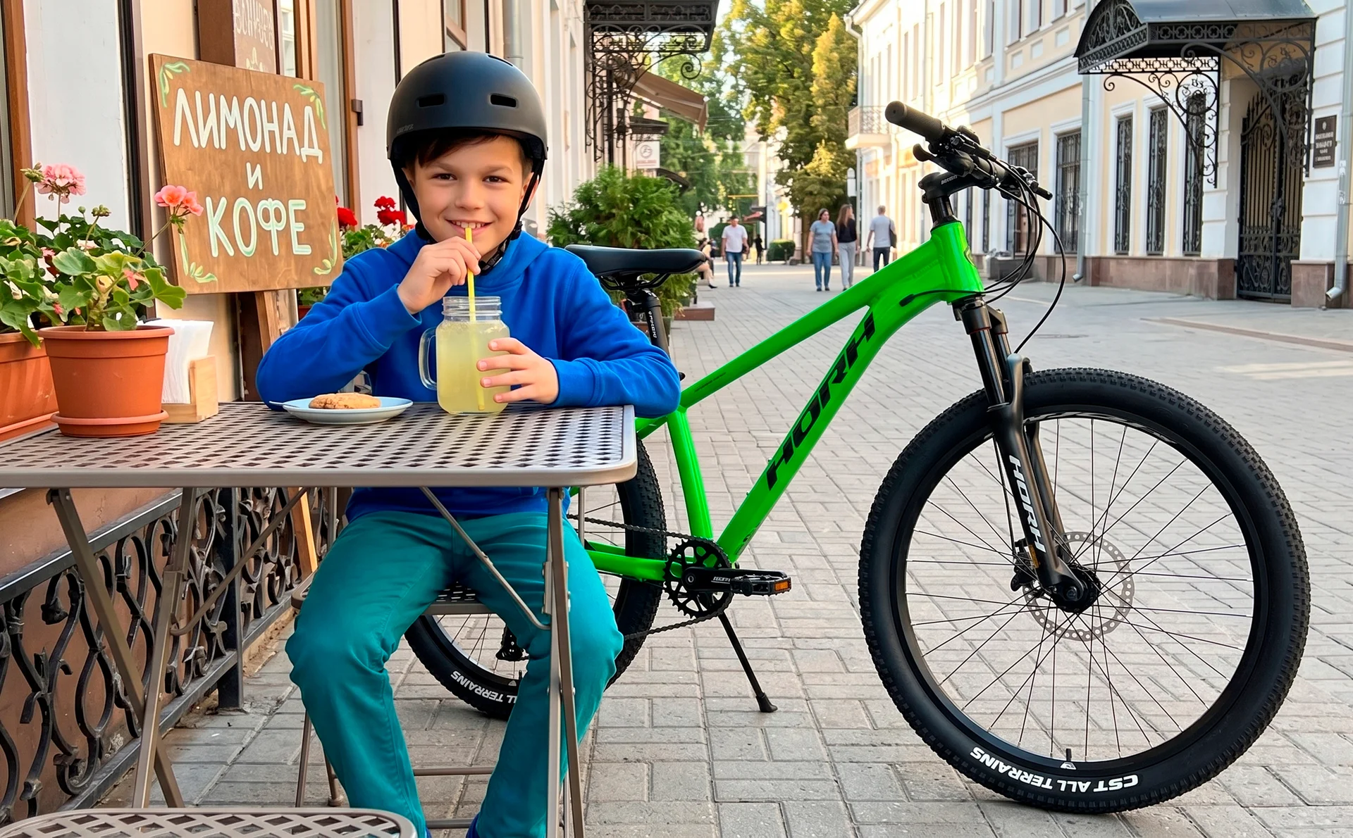 Велосипед HORH BULLET BHDAR 4.0 24" (2024) Green-Black-White - миниатюра 3