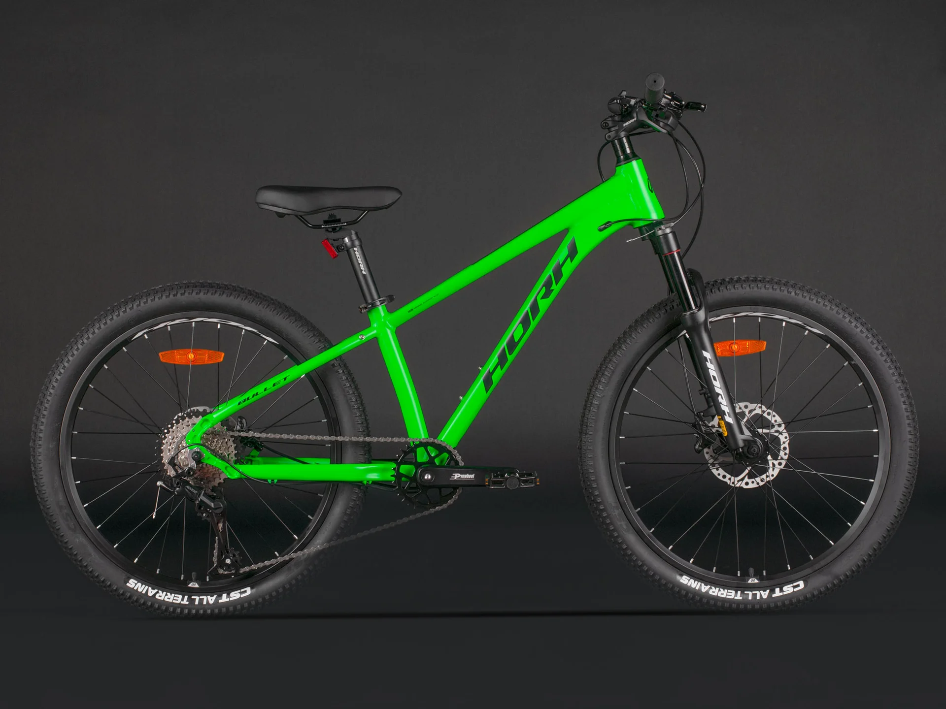 Велосипед HORH BULLET BHDAR 4.0 24" (2024) Green-Black-White - миниатюра 5
