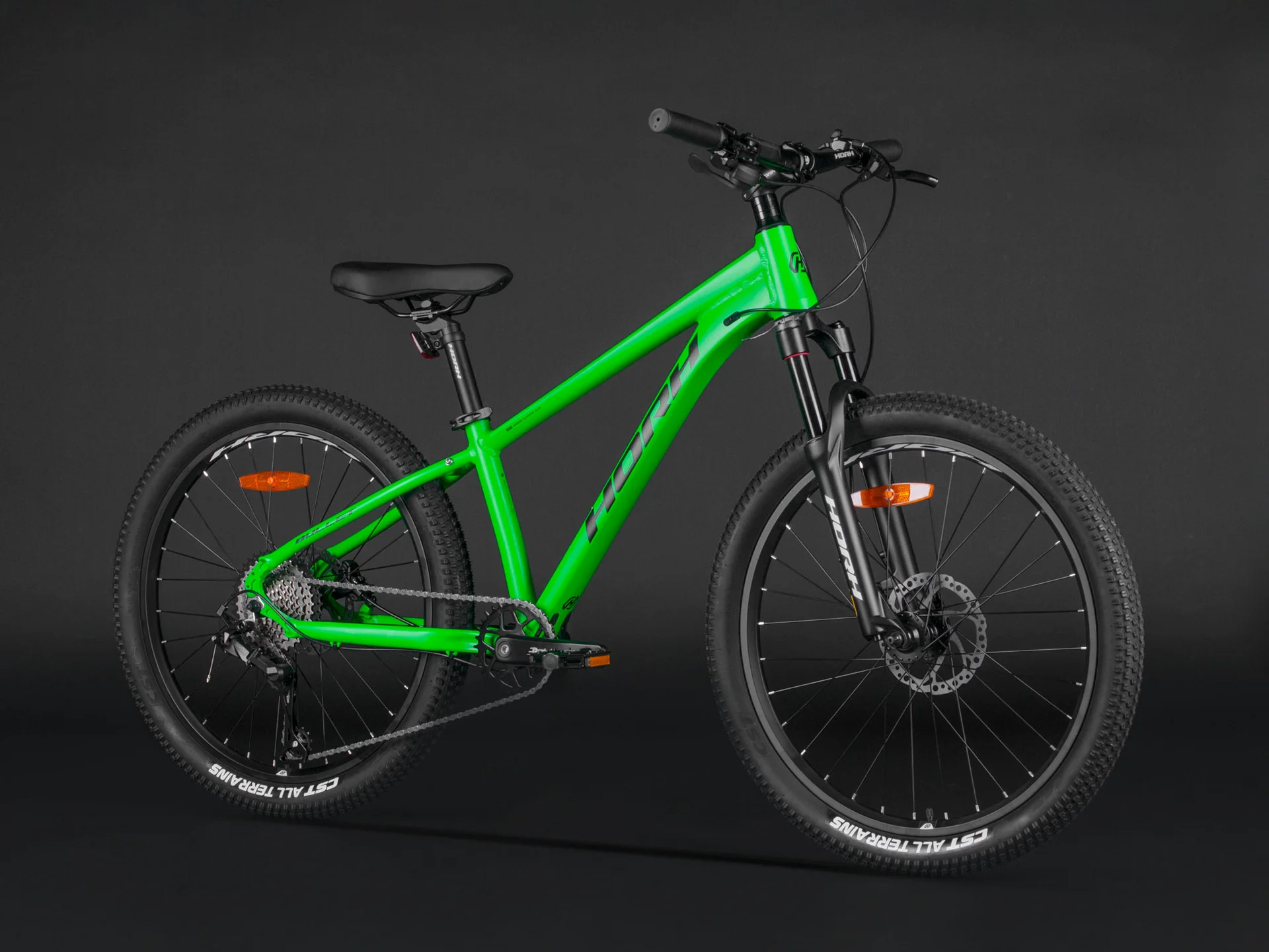 Велосипед HORH BULLET BHDAR 4.0 24" (2024) Green-Black-White - миниатюра 6