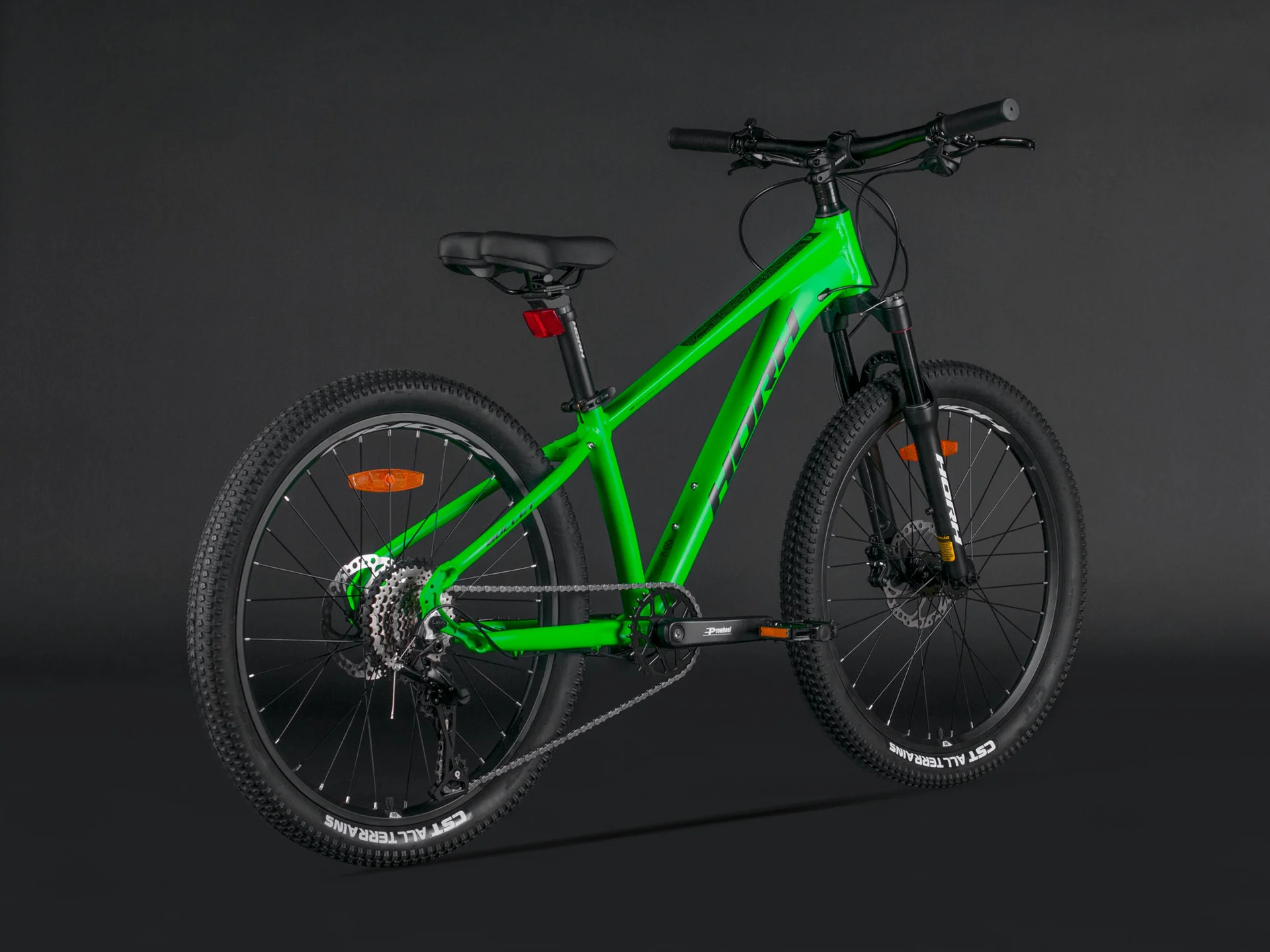 Велосипед HORH BULLET BHDAR 4.0 24" (2024) Green-Black-White - миниатюра 7