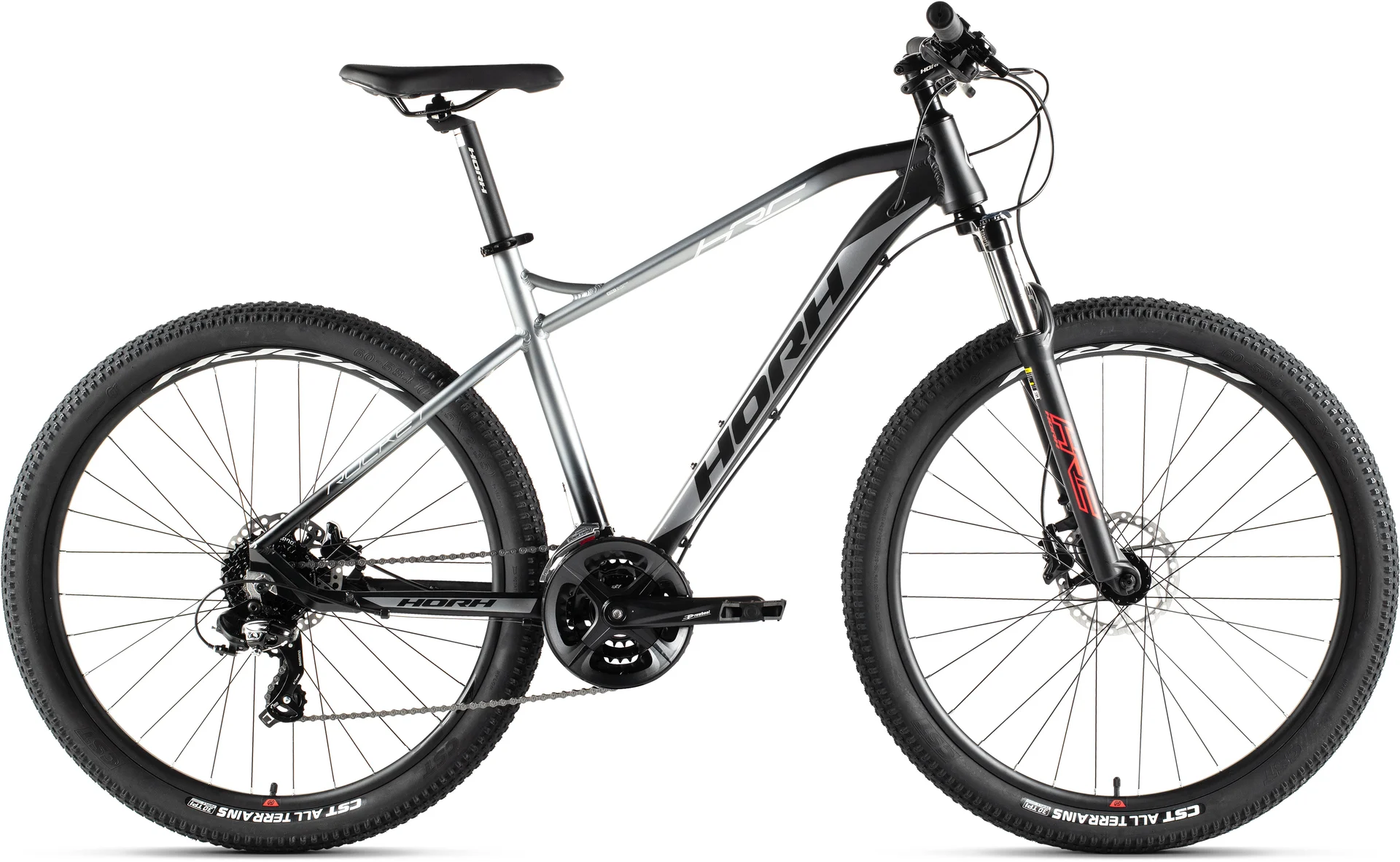 Велосипед HORH ROCKET RHD7.1 27.5" (2025) Grey-Black