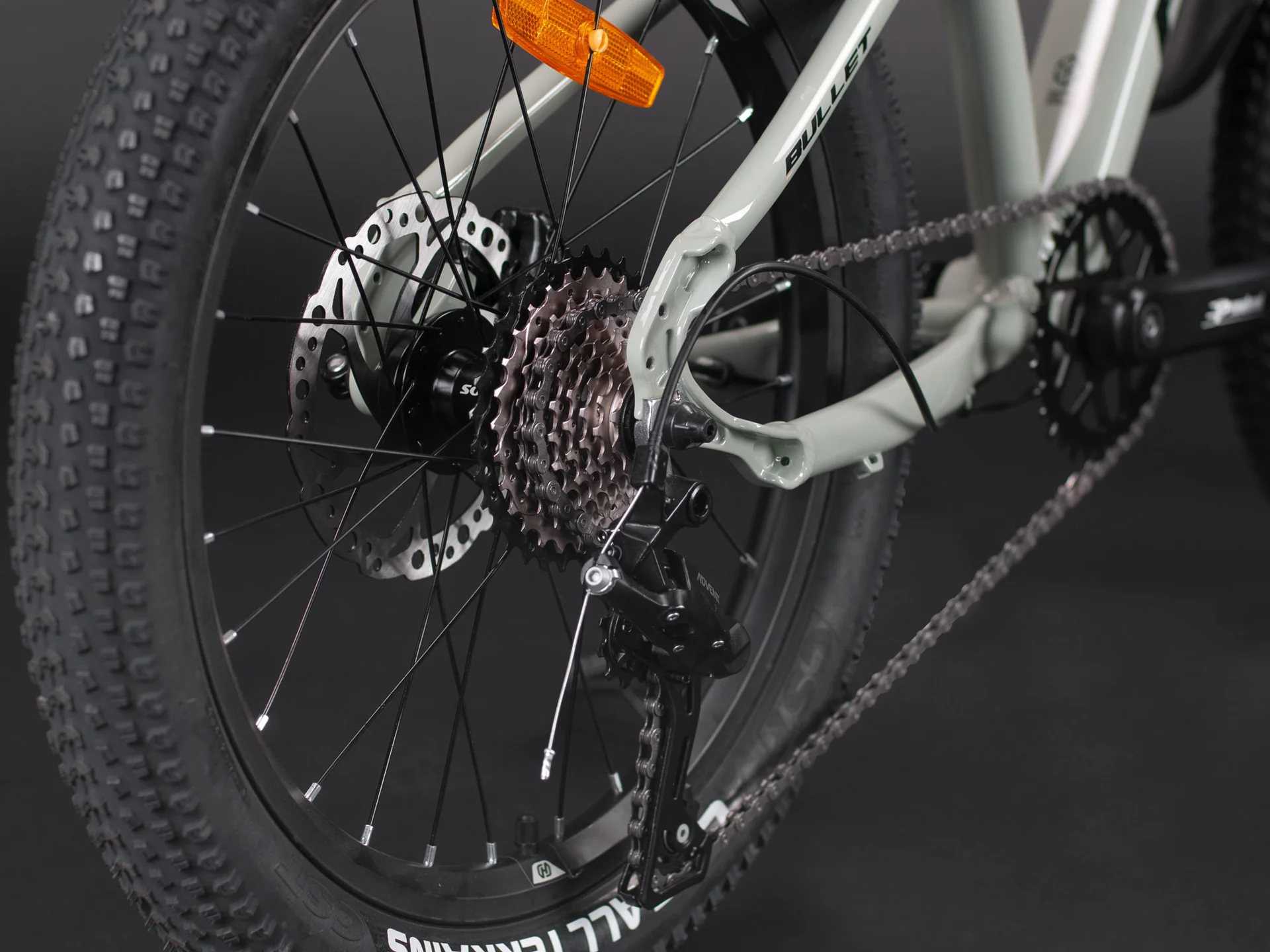 Велосипед HORH BULLET BHDAR 2.0 20" (2025) Grey-Black - миниатюра 11