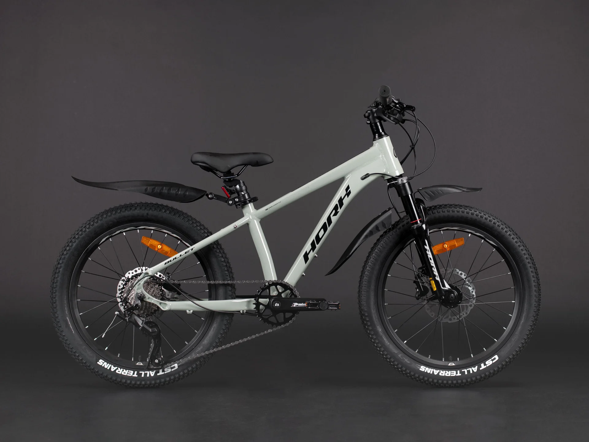 Велосипед HORH BULLET BHDAR 2.0 20" (2025) Grey-Black - миниатюра 2