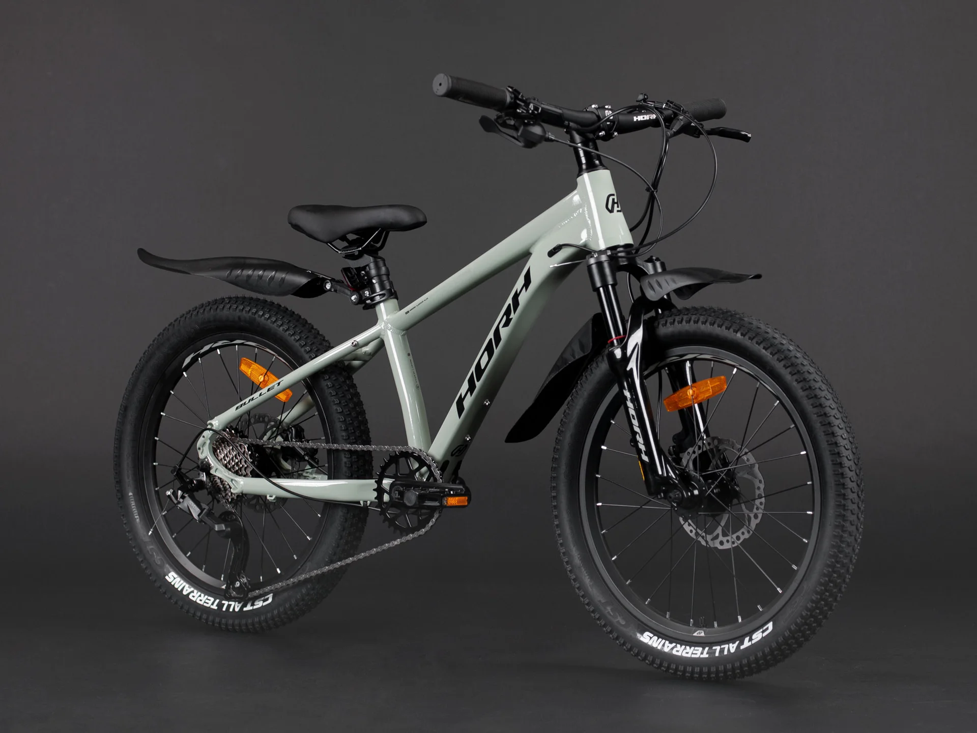 Велосипед HORH BULLET BHDAR 2.0 20" (2025) Grey-Black - миниатюра 3