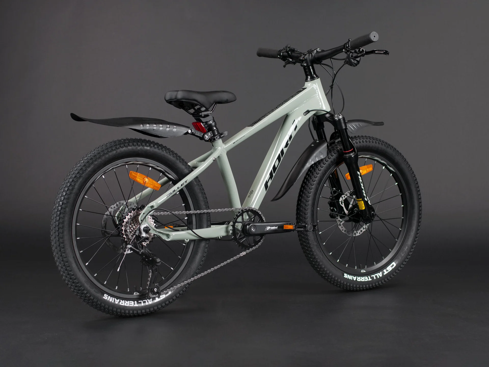 Велосипед HORH BULLET BHDAR 2.0 20" (2025) Grey-Black - миниатюра 4