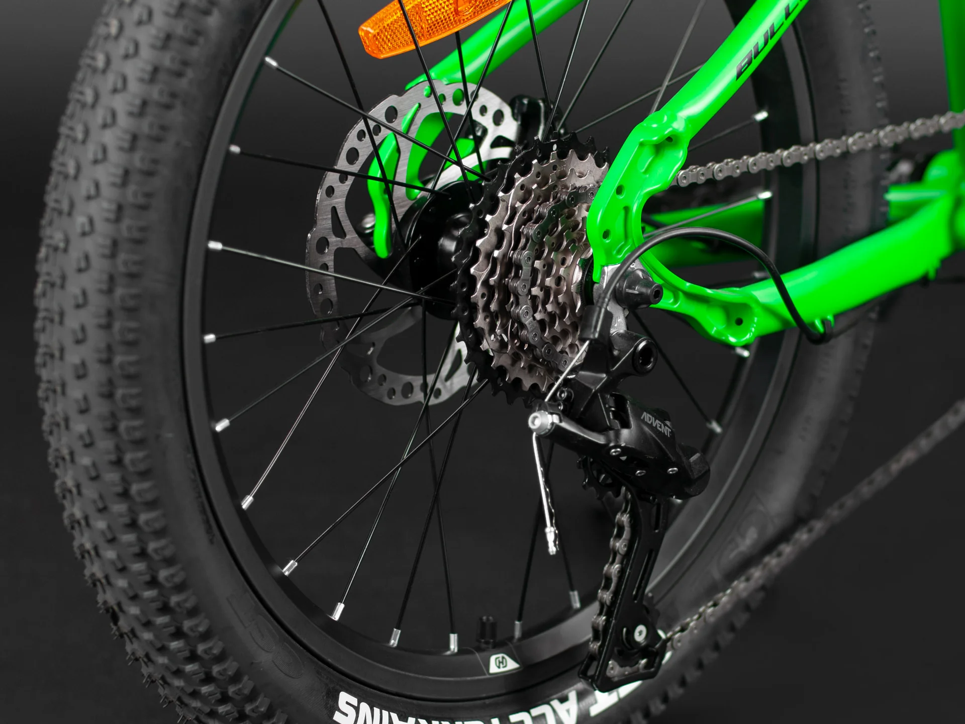 Велосипед HORH BULLET BHDAR 2.0 20" (2025) Green-Black-White - миниатюра 11