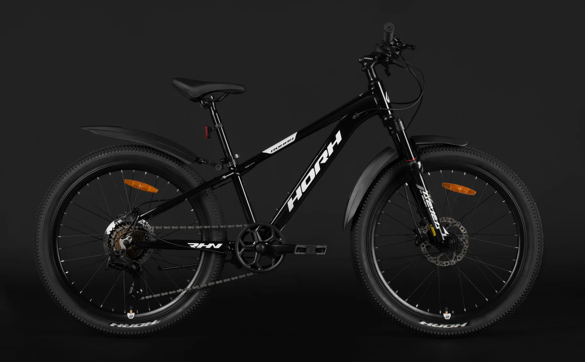 Велосипед HORH ROHAN RHD4.0 24" (2026) Black-White - миниатюра 5