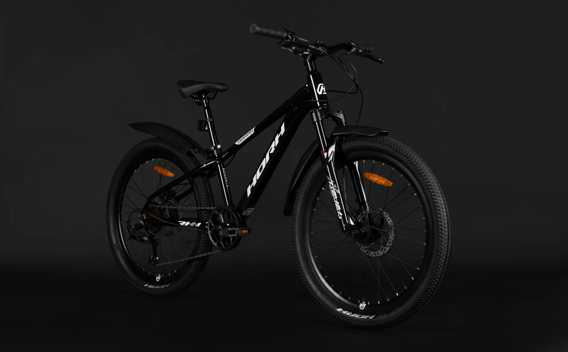 Велосипед HORH ROHAN RHD4.0 24" (2026) Black-White - миниатюра 6