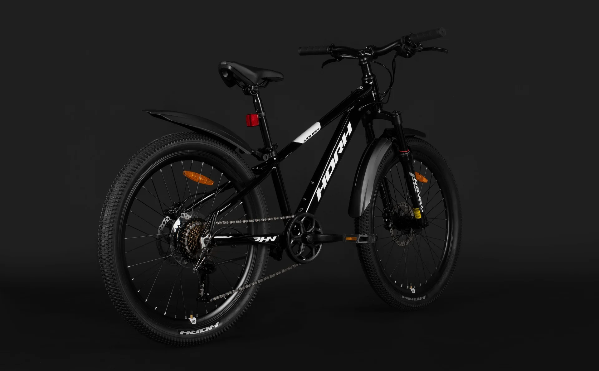 Велосипед HORH ROHAN RHD4.0 24" (2026) Black-White - миниатюра 7