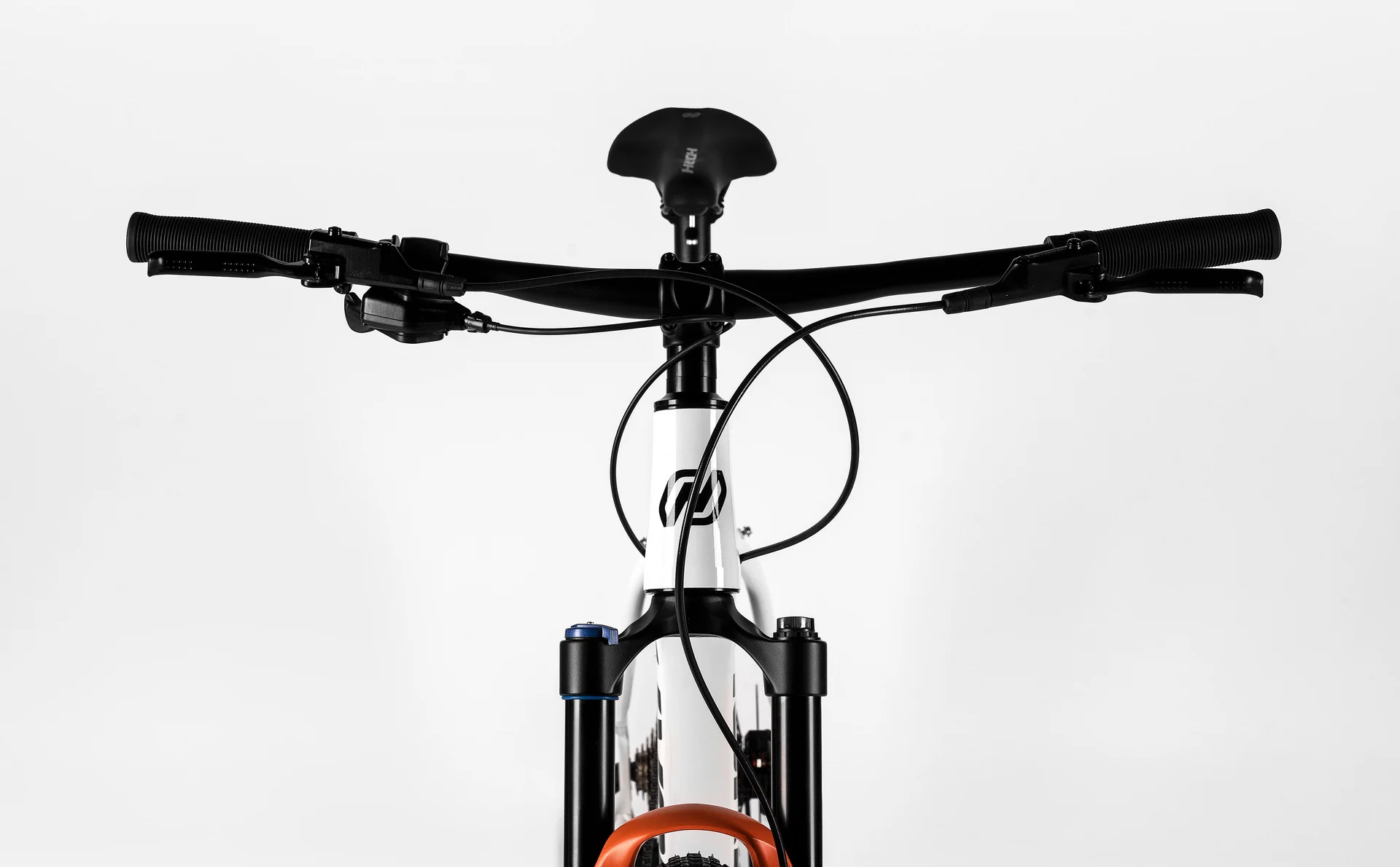Велосипед HORH BULLET HBHD 7.0 27,5" (2026) White-Orange - миниатюра 7