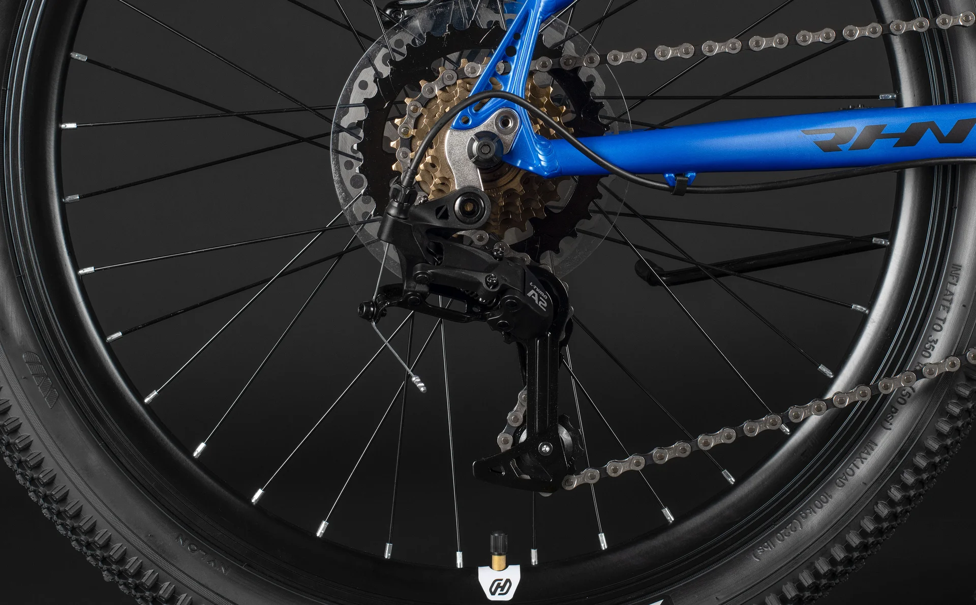Велосипед HORH ROHAN RHD4.0 24" (2026) Blue-Black - миниатюра 15