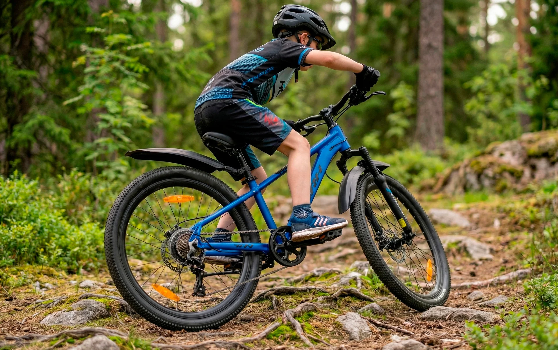 Велосипед HORH ROHAN RHD4.0 24" (2026) Blue-Black - миниатюра 3