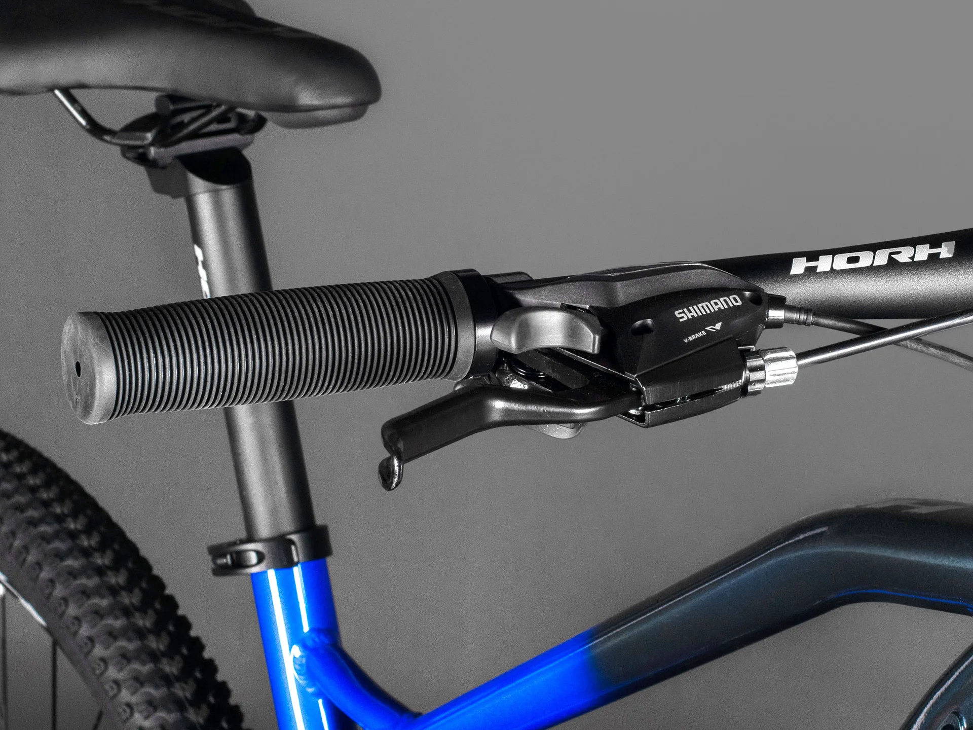 Велосипед HORH ROCKET RMD 9.1 29" Grey Blue-Black - миниатюра 10