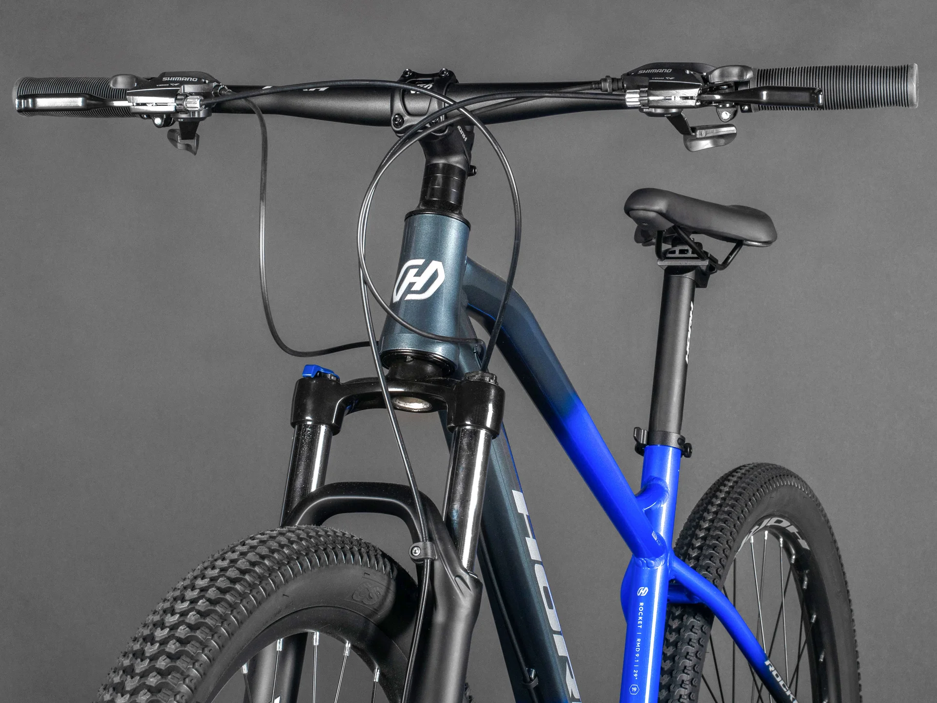 Велосипед HORH ROCKET RMD 9.1 29" Grey Blue-Black - миниатюра 6
