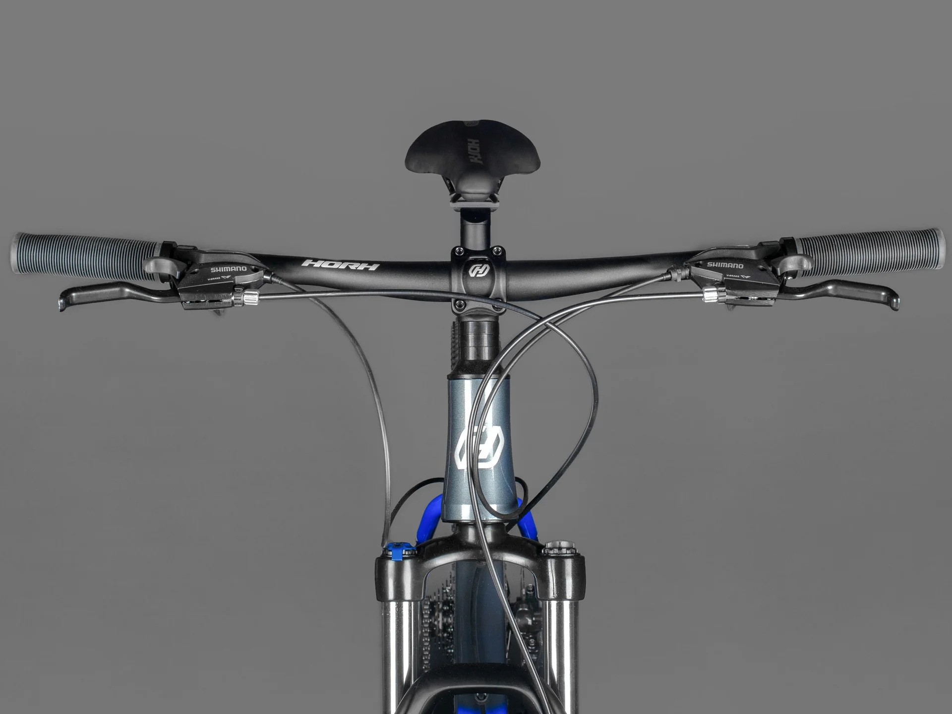 Велосипед HORH ROCKET RMD 9.1 29" Grey Blue-Black - миниатюра 8