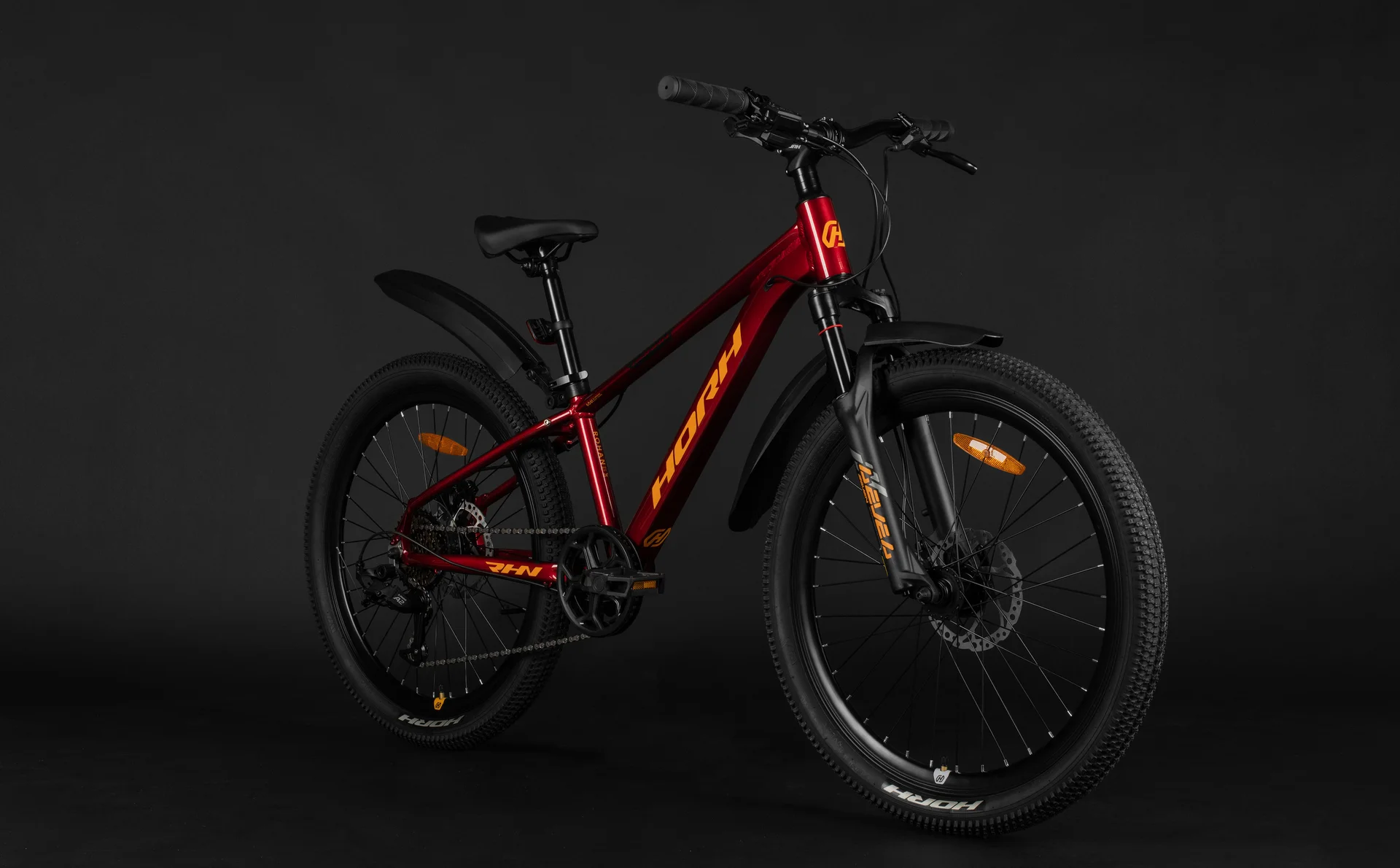 Велосипед HORH ROHAN RHD4.0 24" (2026) Burgundy-Orange - миниатюра 6