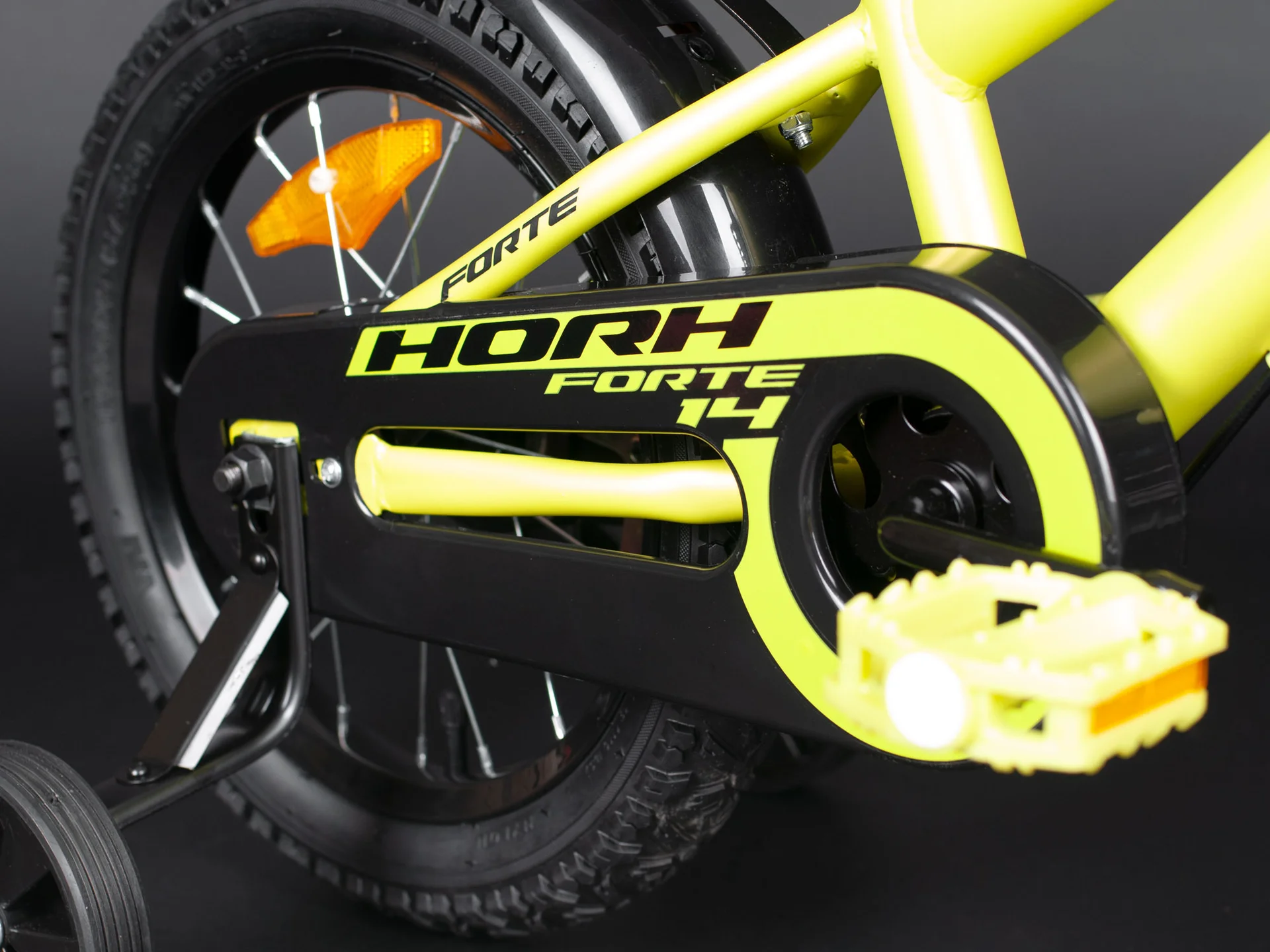 Велосипед HORH FORTE 14" (2024) Yellow - миниатюра 11