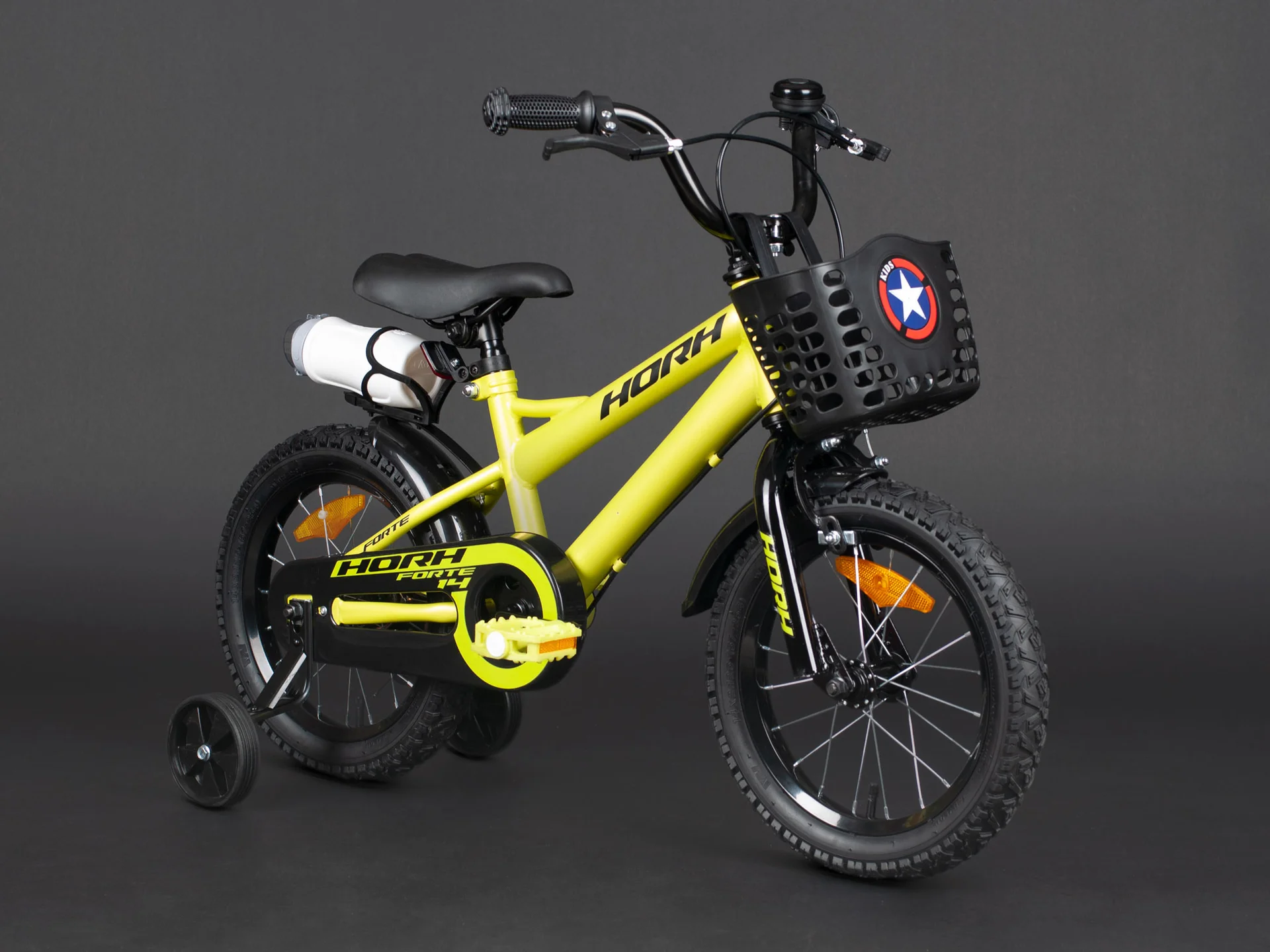 Велосипед HORH FORTE 14" (2024) Yellow - миниатюра 5