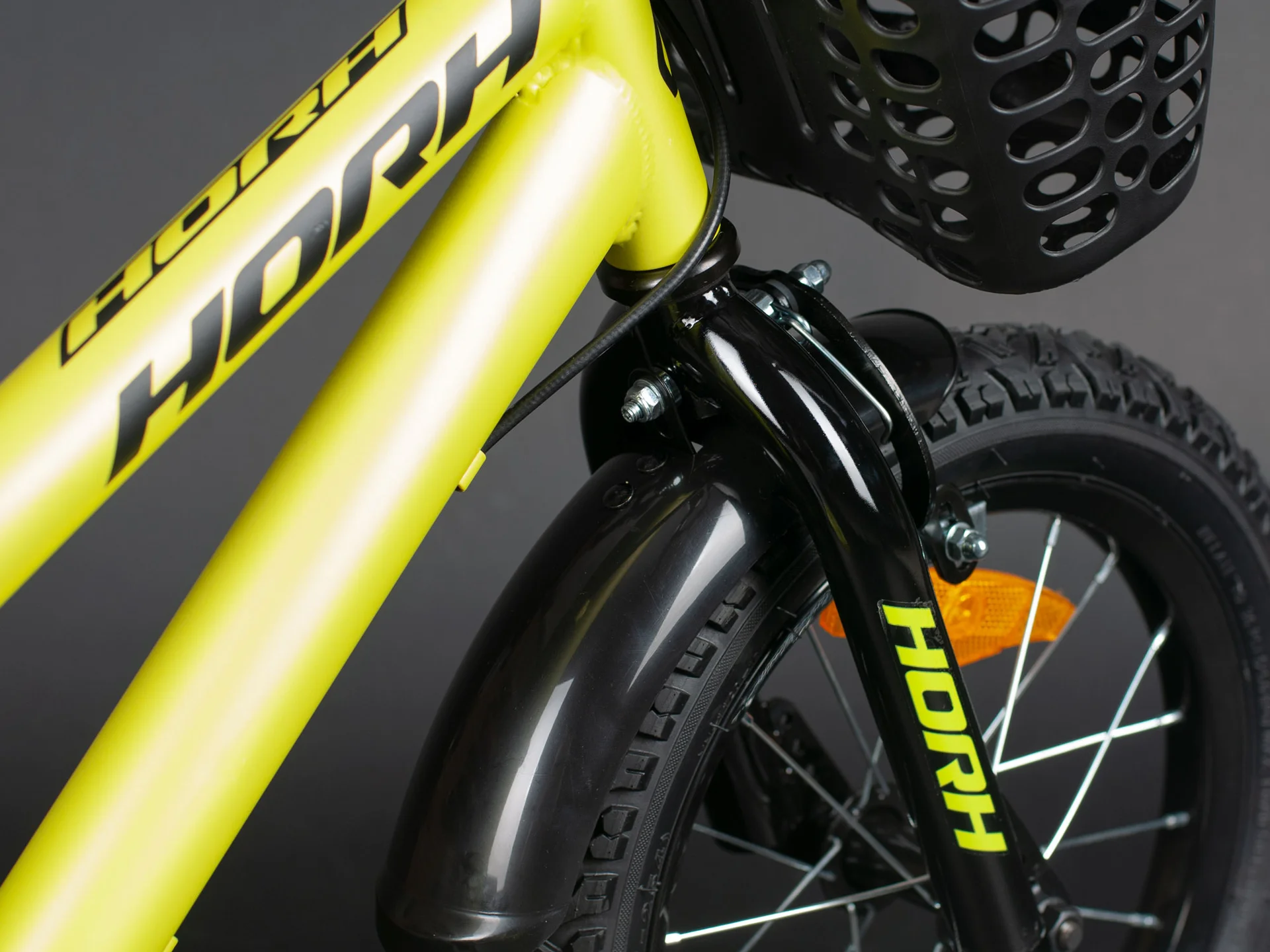Велосипед HORH FORTE 14" (2024) Yellow - миниатюра 7