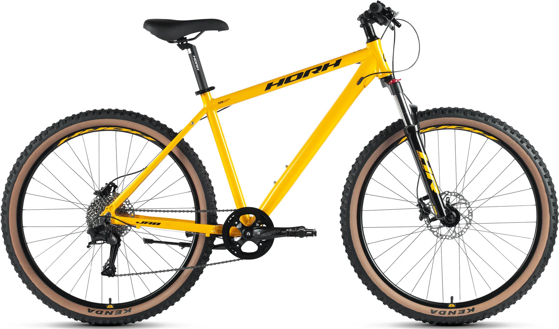 Велосипед HORH JAB JAB27,5AM 27,5" (2024) Yellow-Black - изображение 1