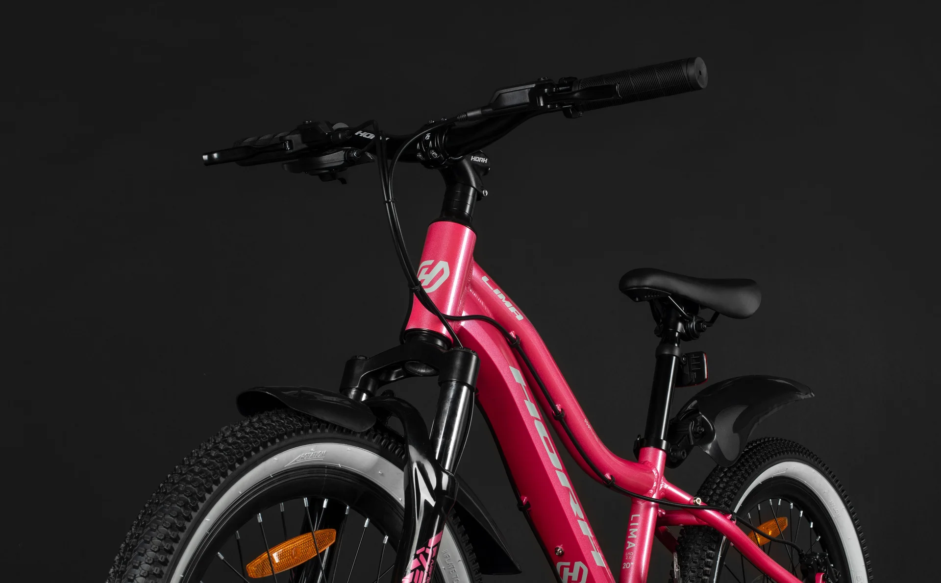 Велосипед HORH LIMA LHD2.0 20" (2025) Pink-Tuquoise - миниатюра 10