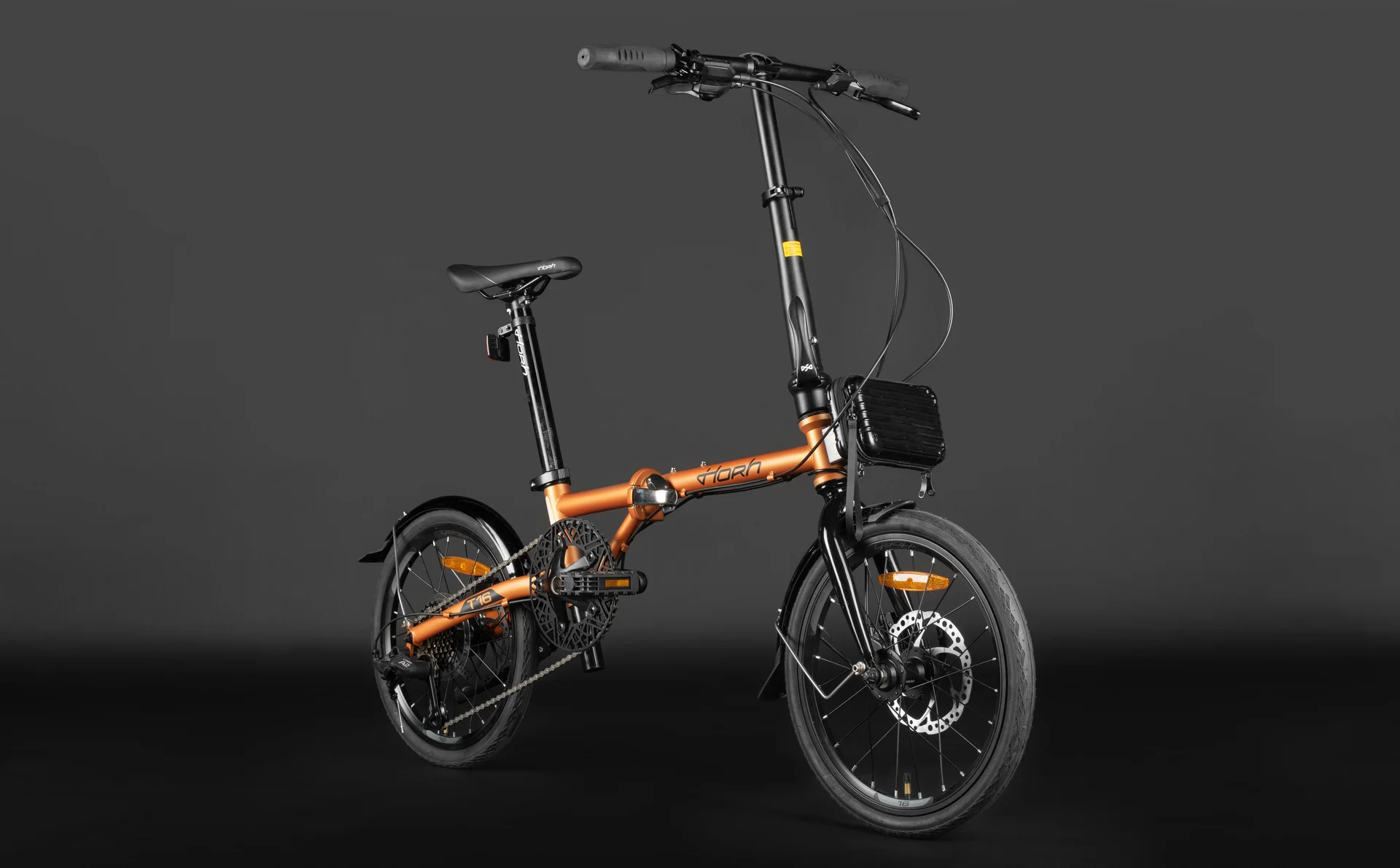 Велосипед HORH T16 16" (2024) Bronze-Black - миниатюра 3