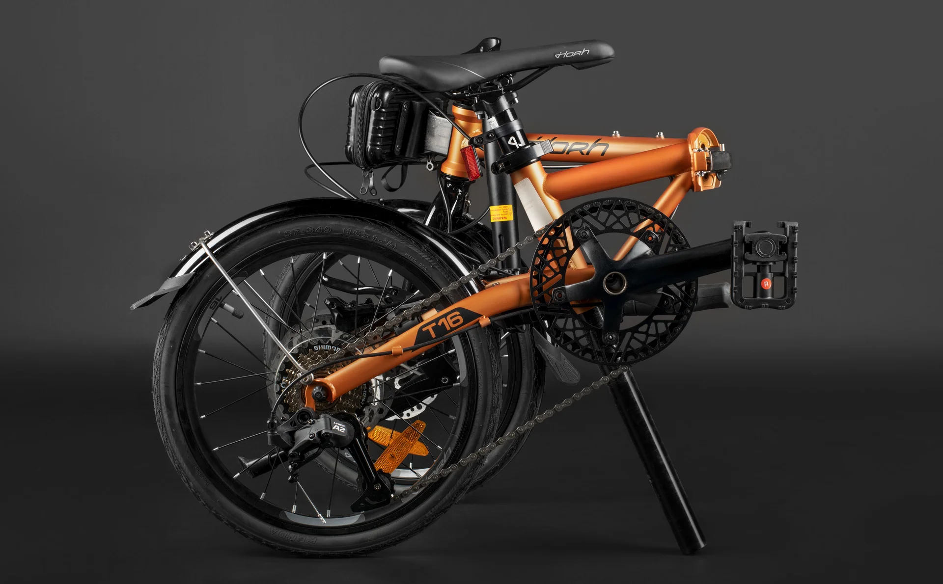 Велосипед HORH T16 16" (2024) Bronze-Black - миниатюра 9