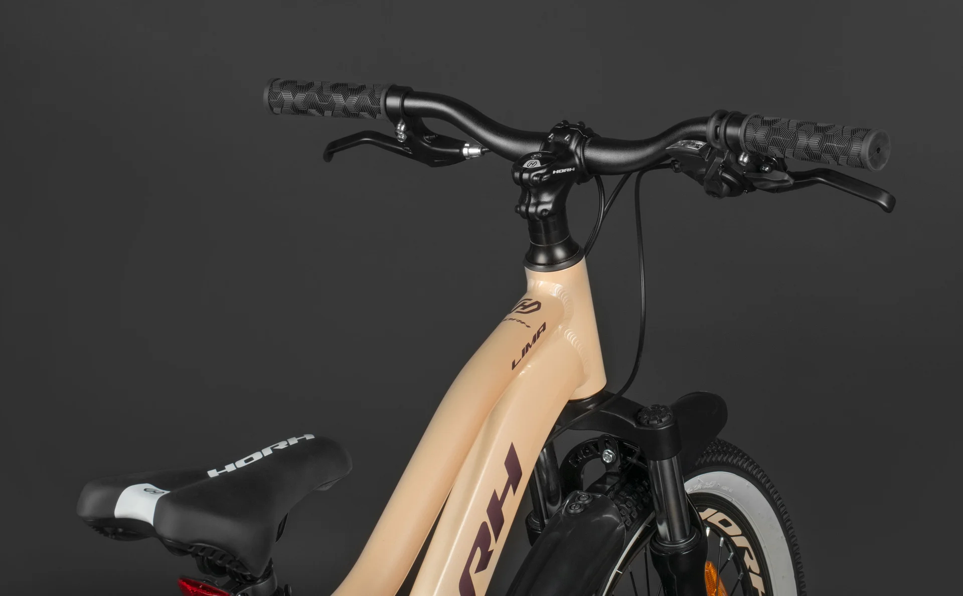Велосипед HORH LIMA LMD2.0 20" (2024) Beige-Purple - миниатюра 8